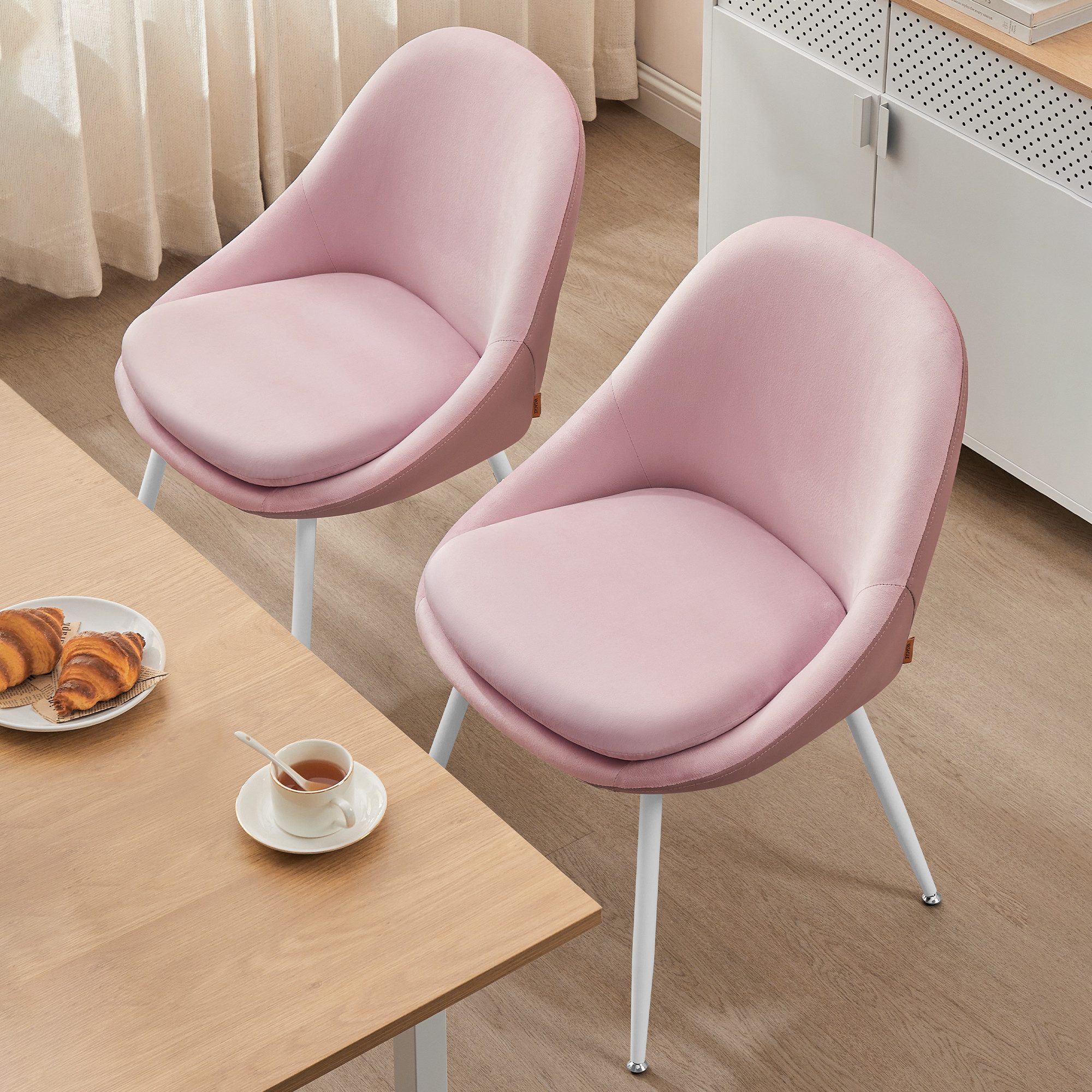 VASAGLE Esszimmerstuhl 2er Set/ 4er Set/ 6er SetKüchenstuhl-61 x 56 x 81,5 günstig online kaufen