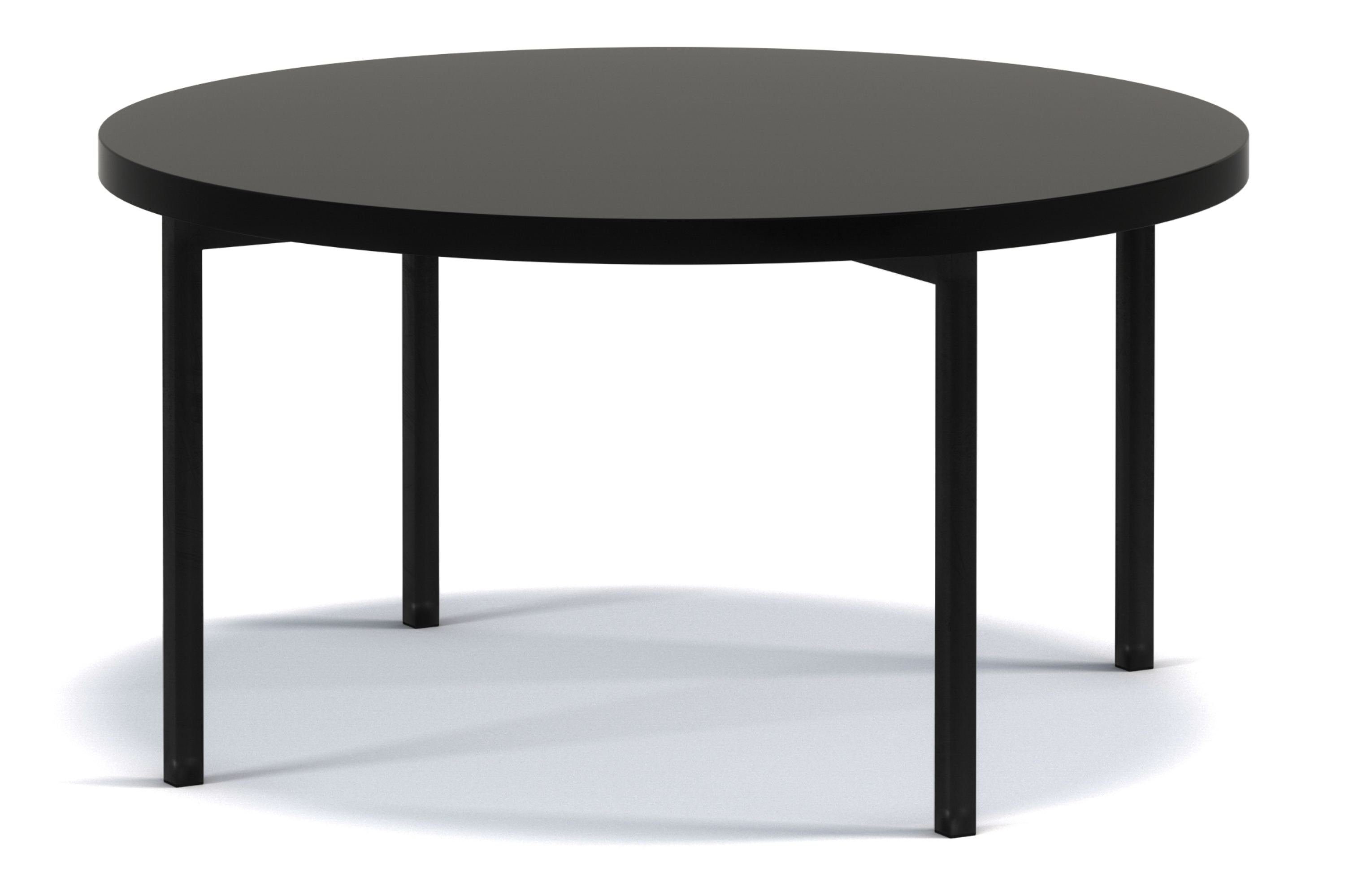 KONSIMO® Couchtisch Couchtisch GERIS, Loft-Stil, mit Metallfüßen, industrieller Stil