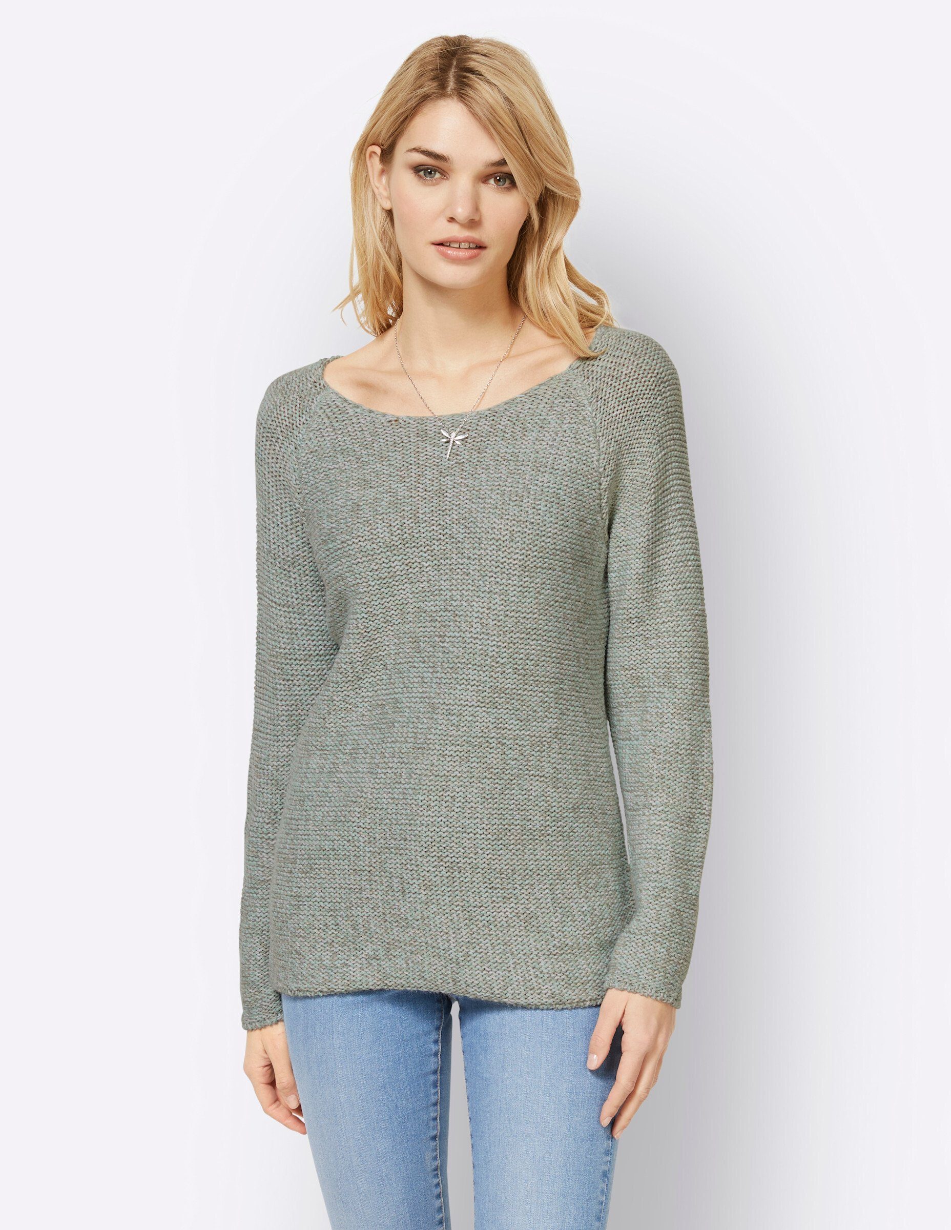 heine Strickpullover Rundhalspullover . günstig online kaufen