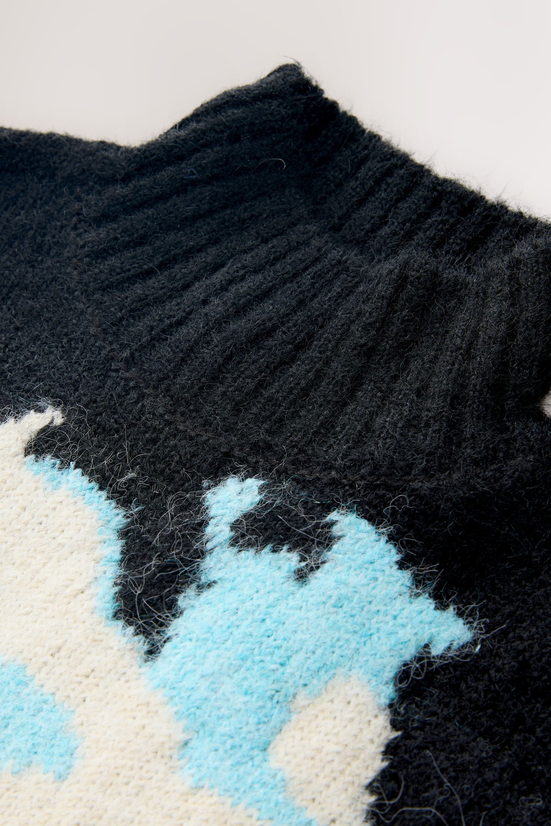 Next Strickpullover Pullover mit Stehkragen, Blumen-Grafikprint (1-tlg) günstig online kaufen