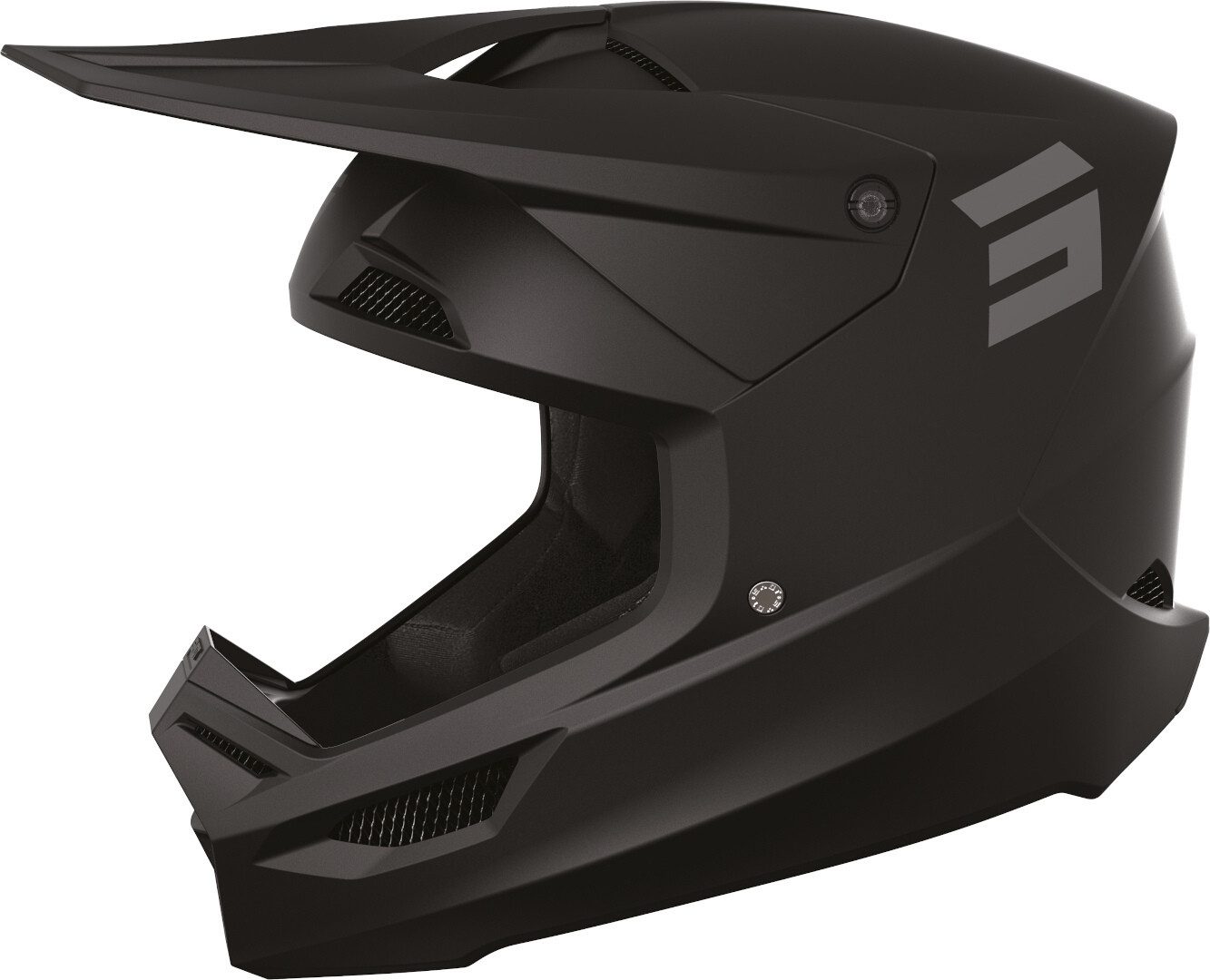Shot Motocrosshelm Furious Solid Motocross Helm, Belüftet, ECE 22.06