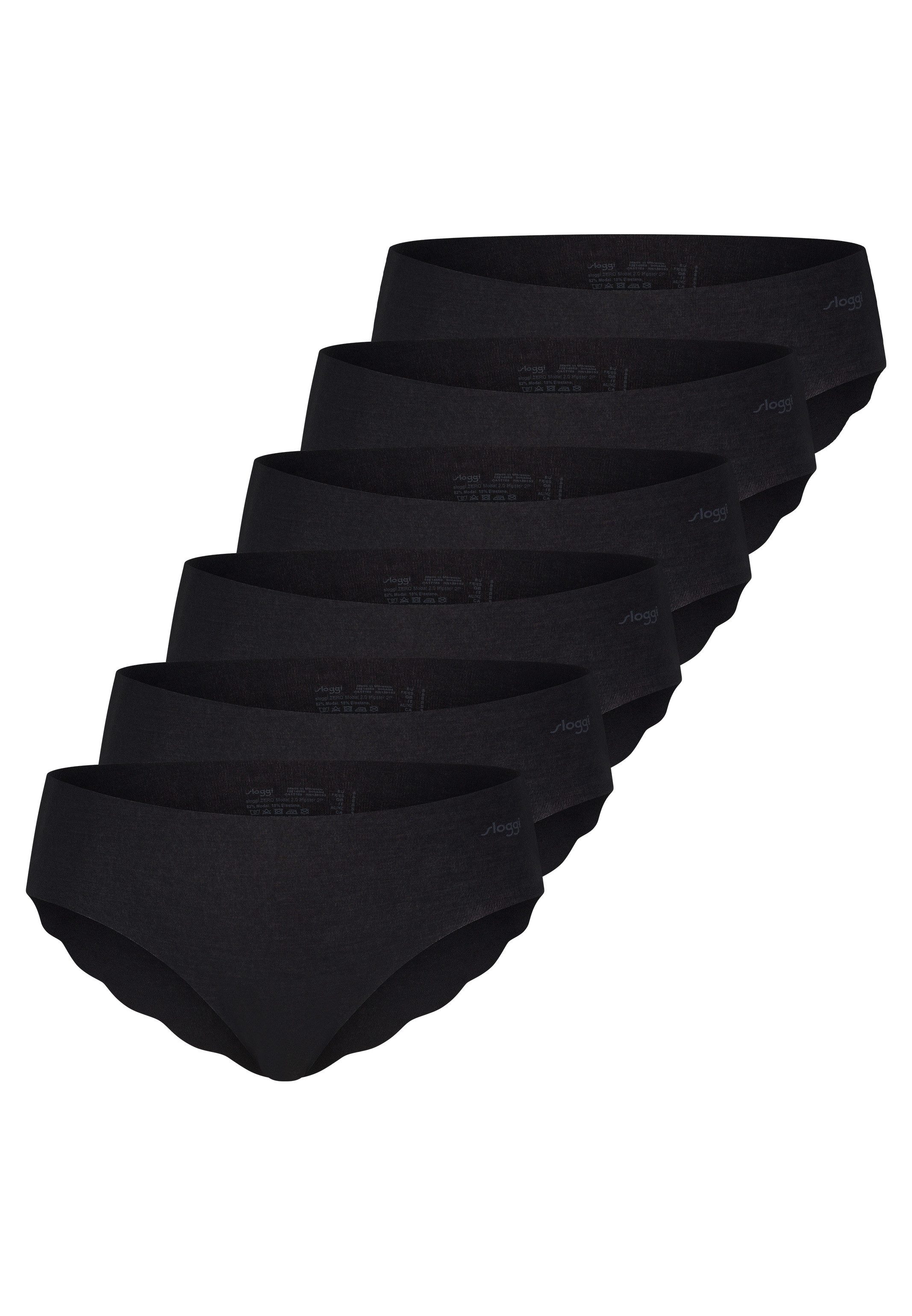 sloggi Hipster 6er Pack ZERO Modal 2.0 (Spar-Set, 6-St) Hipster - Nahtlos - günstig online kaufen