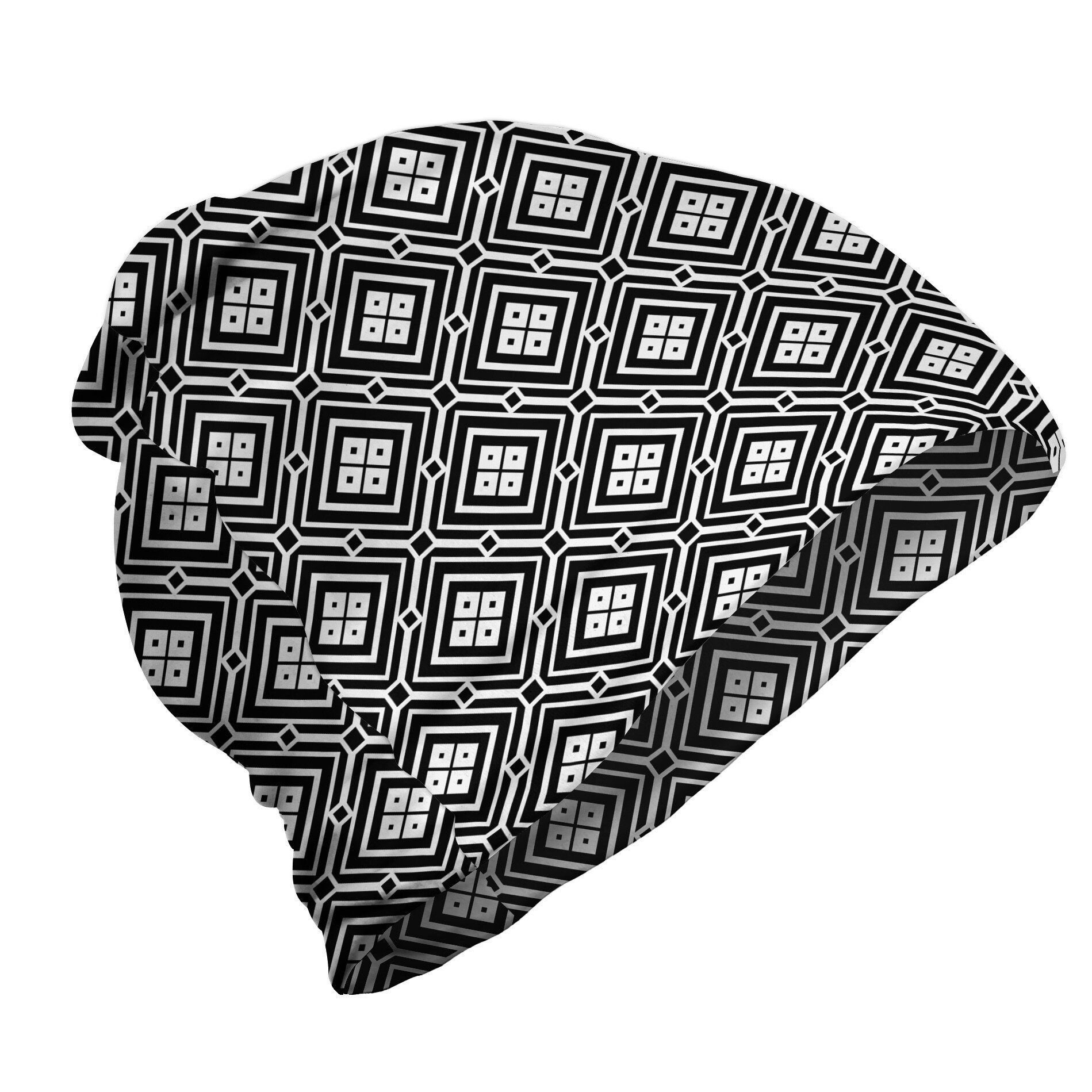 Abakuhaus Beanie Wandern im Freien geometrische Rhombus Retro Quadrat-Linie