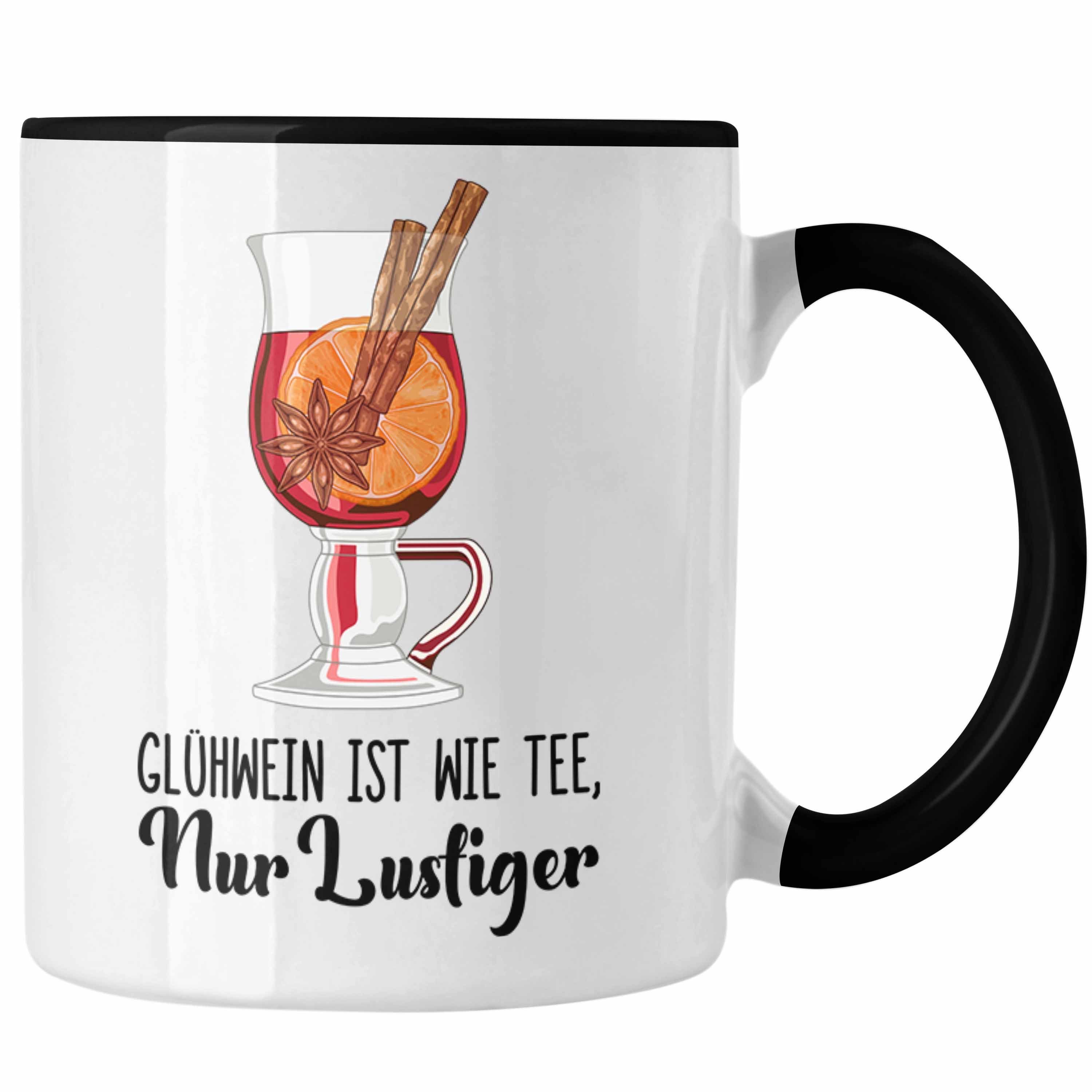 Trendation Tasse Trendation - Glühwein Tasse Lustig Spruch Glühweinbecher mit Henkel Do