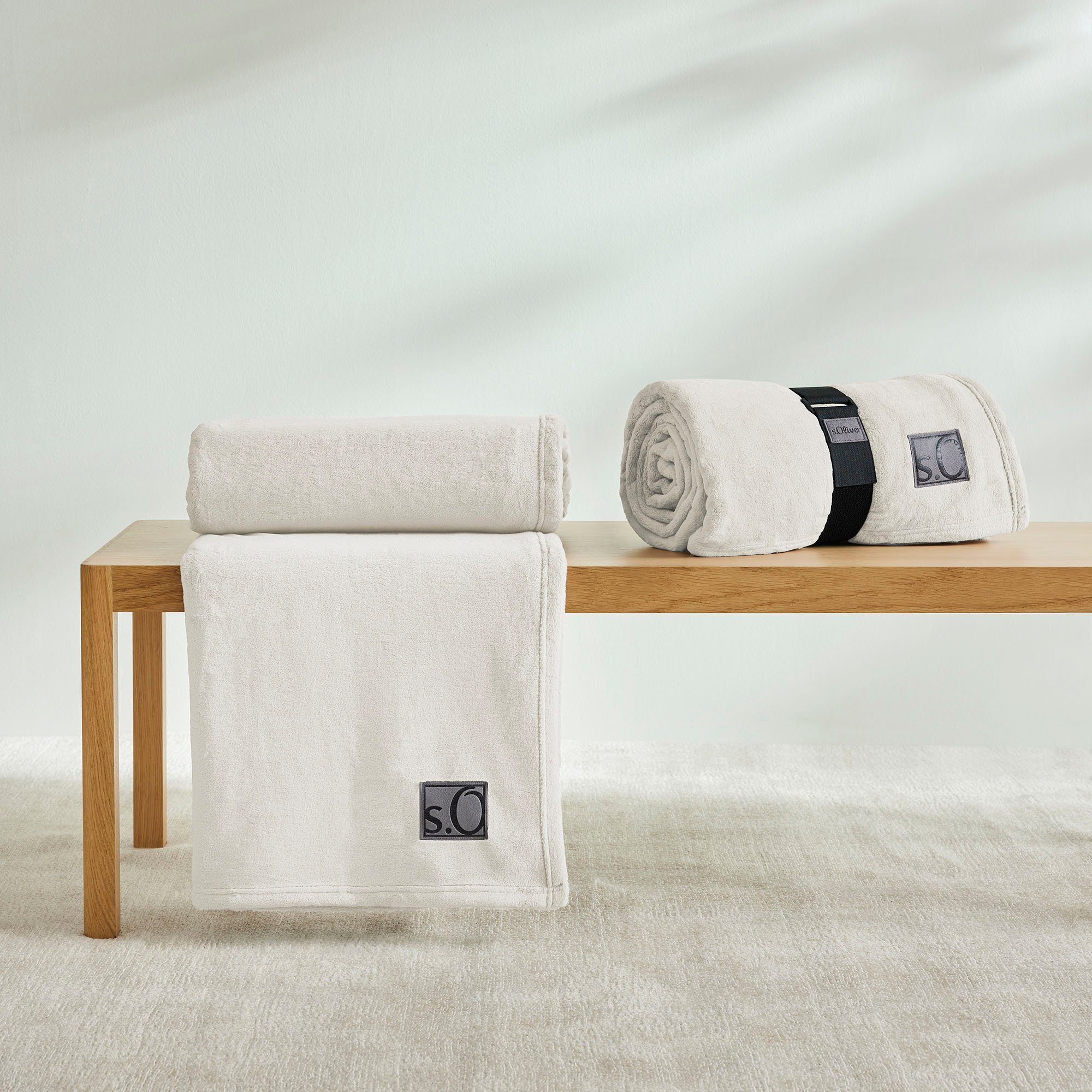 Wohndecke s.Oliver Decke Kuschelsoft, s.Oliver, 150 x 200 cm (Breite x Läng günstig online kaufen