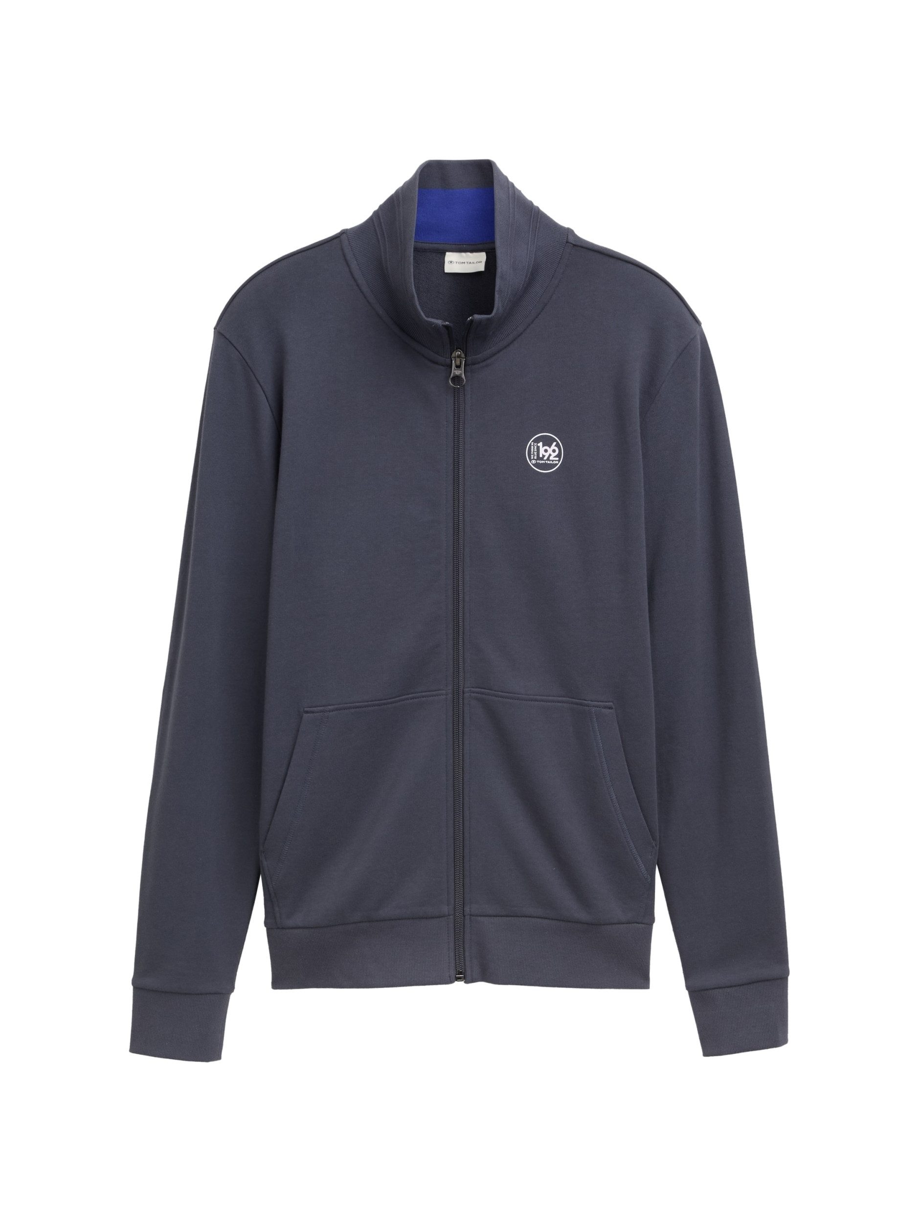 TOM TAILOR Sweatjacke stand-up sweat jacket