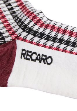 RECARO Freizeitsocken RECARO Socken Pepita, bunte Herrensocken, wadenhoch, Materialmix aus gekämmter Baumwolle, Made in Europe