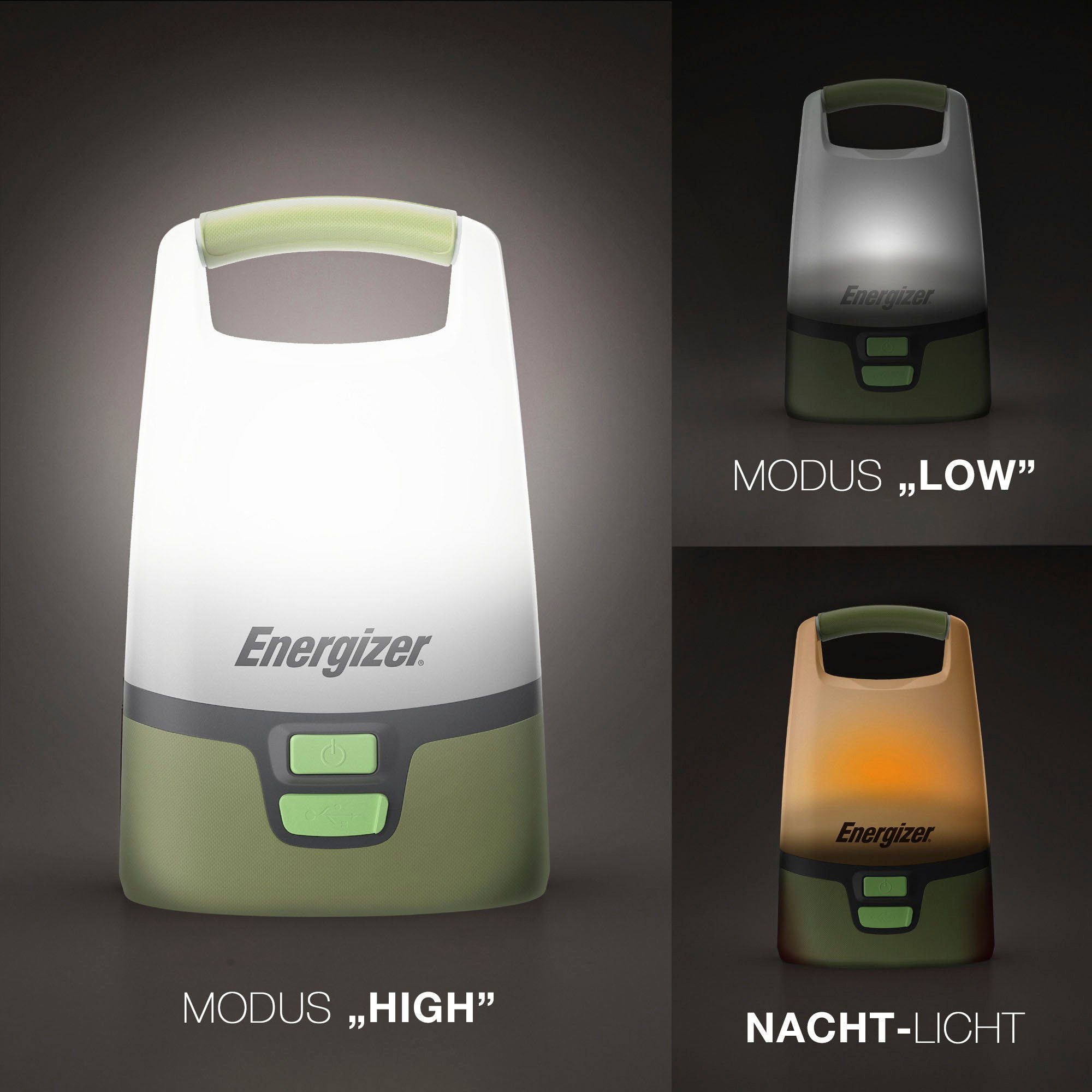 Energizer Laterne Camping Light wiederaufladbar über Rechargeble, Licht/Lampe, Camping USB