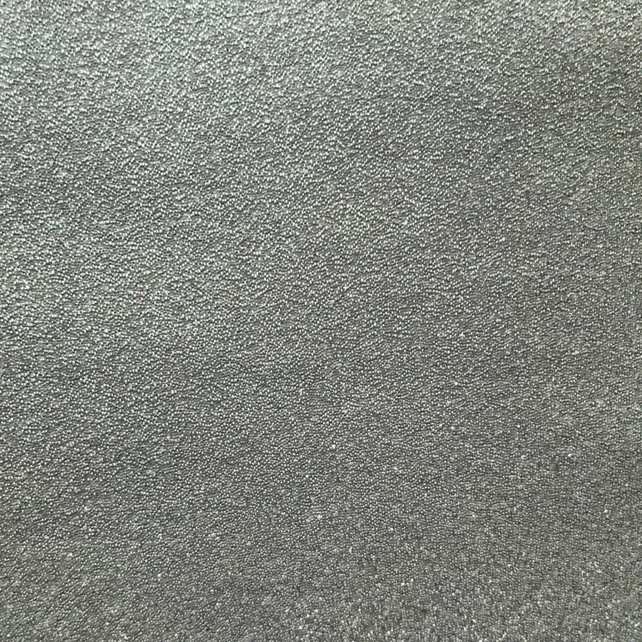 Wallface Naturwerkstofftapete CBS16 Vliestapete Wandverkeidung mit Glasperlen silber-grau 2,45 m2, strukturiert, glänzend, unifarben, mit Glasperlen, (1 Rolle, 2,45 qm), Vliestapete mit echten Glasperlen, platin, silber-grau