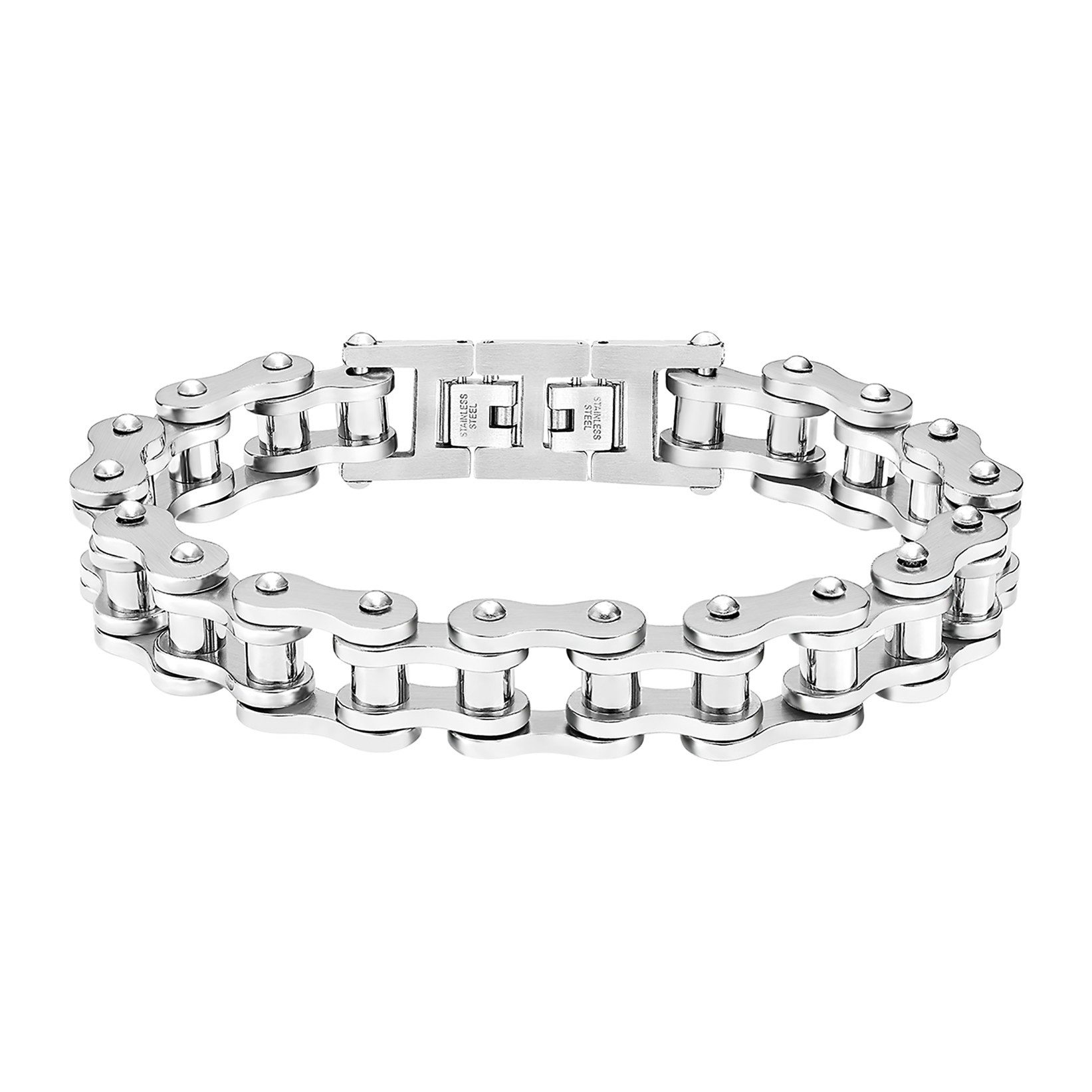 Lotus Armband LS2267-2/1 – Herren-Kettenarmband aus Edelstahl, 20,8 cm, Markantes Design in maskulinem Look