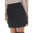 Buffalo Hosenrock mit Zierknöpfen für den Sommer in Wickeloptik mit Zierknöpfen, Skort, casual-chic, Sommerhose
