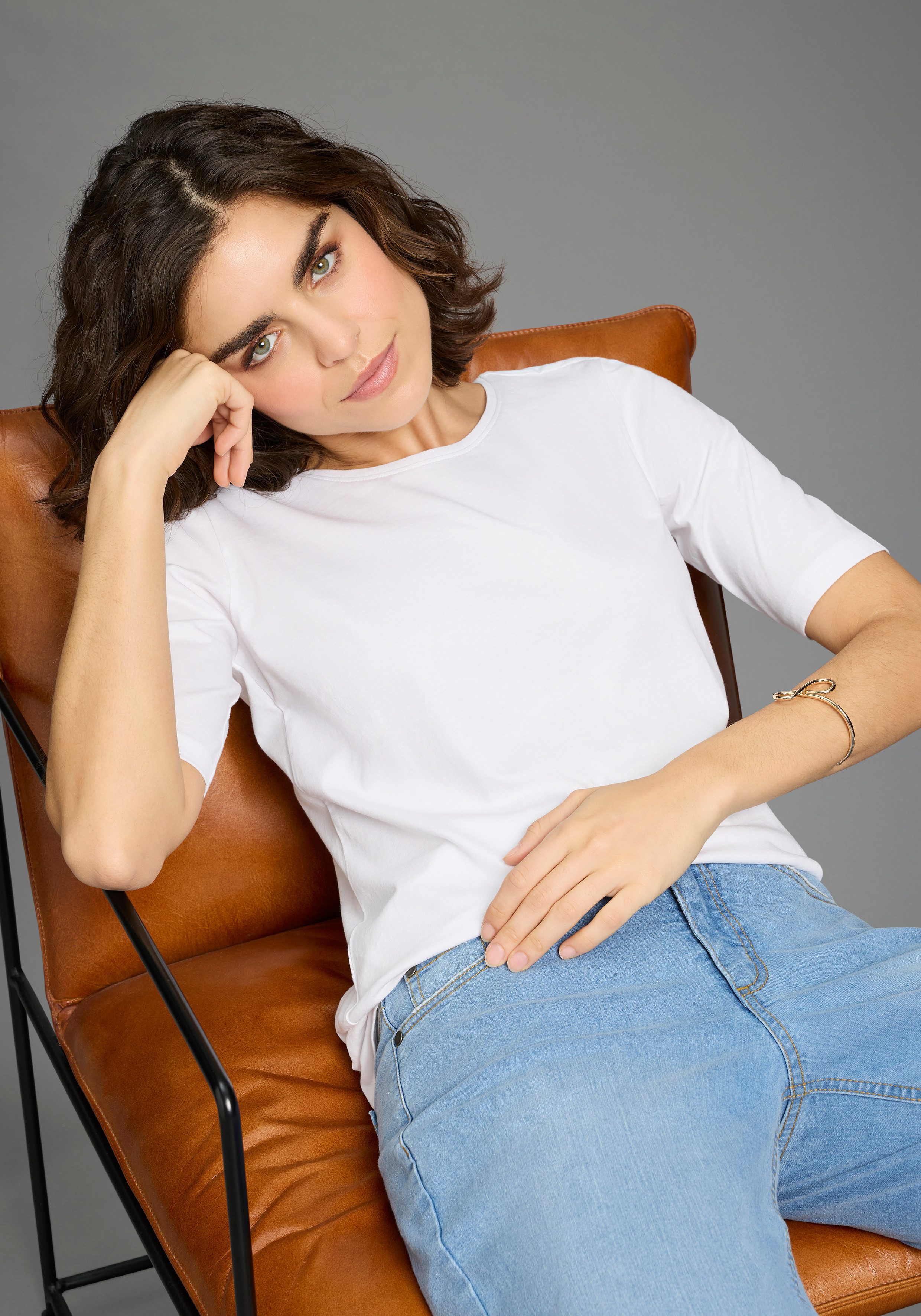 Flashlights T-Shirt mit modischem Halbarm, Basic Allrounder günstig online kaufen