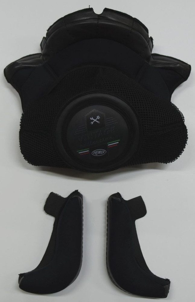 Premier Motorradhelm Le Petit Cheekpads Sky Grey