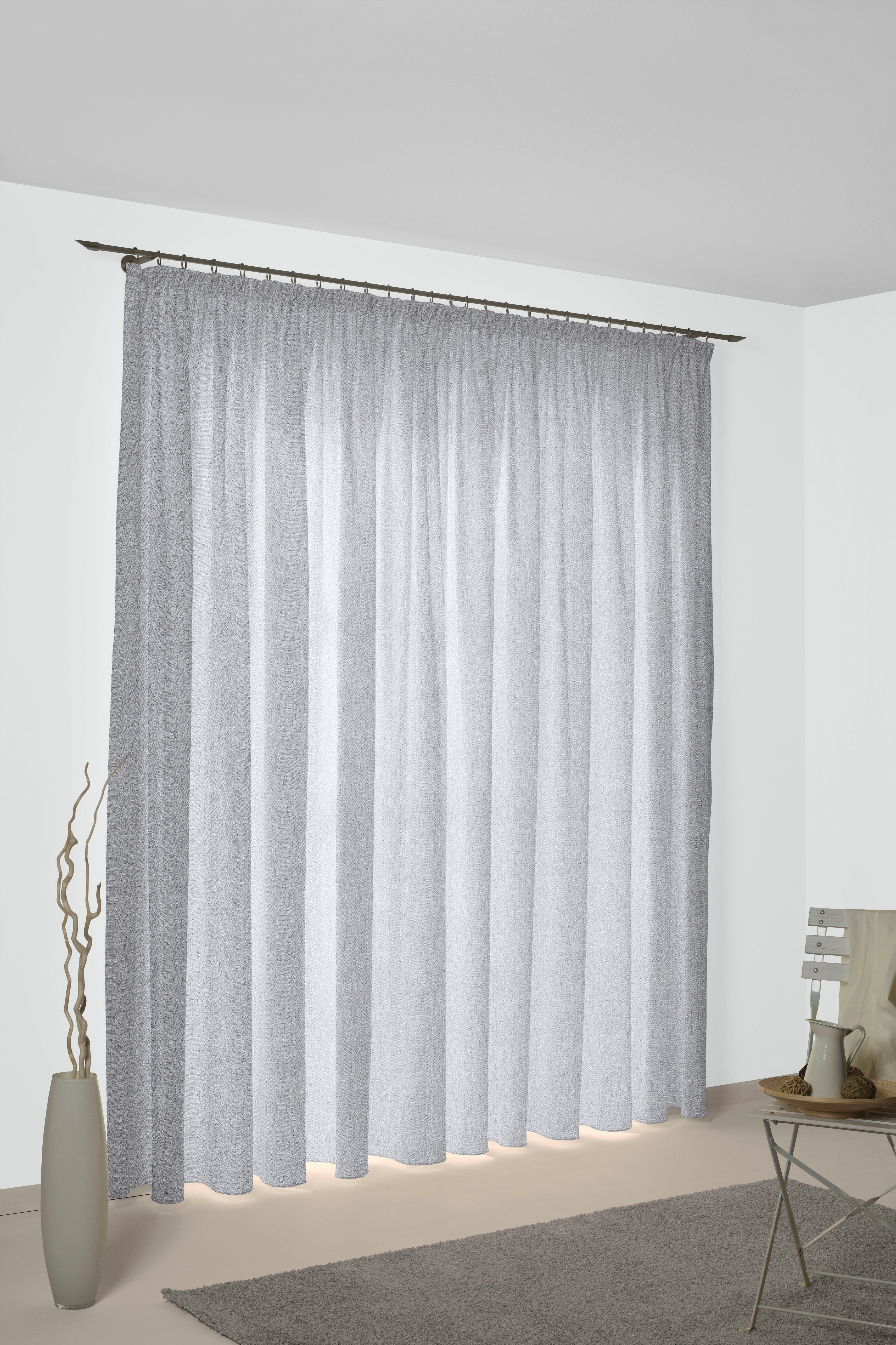 Wirth Vorhang Torbole (1 St), Kräuselband, blickdicht, Jacquard