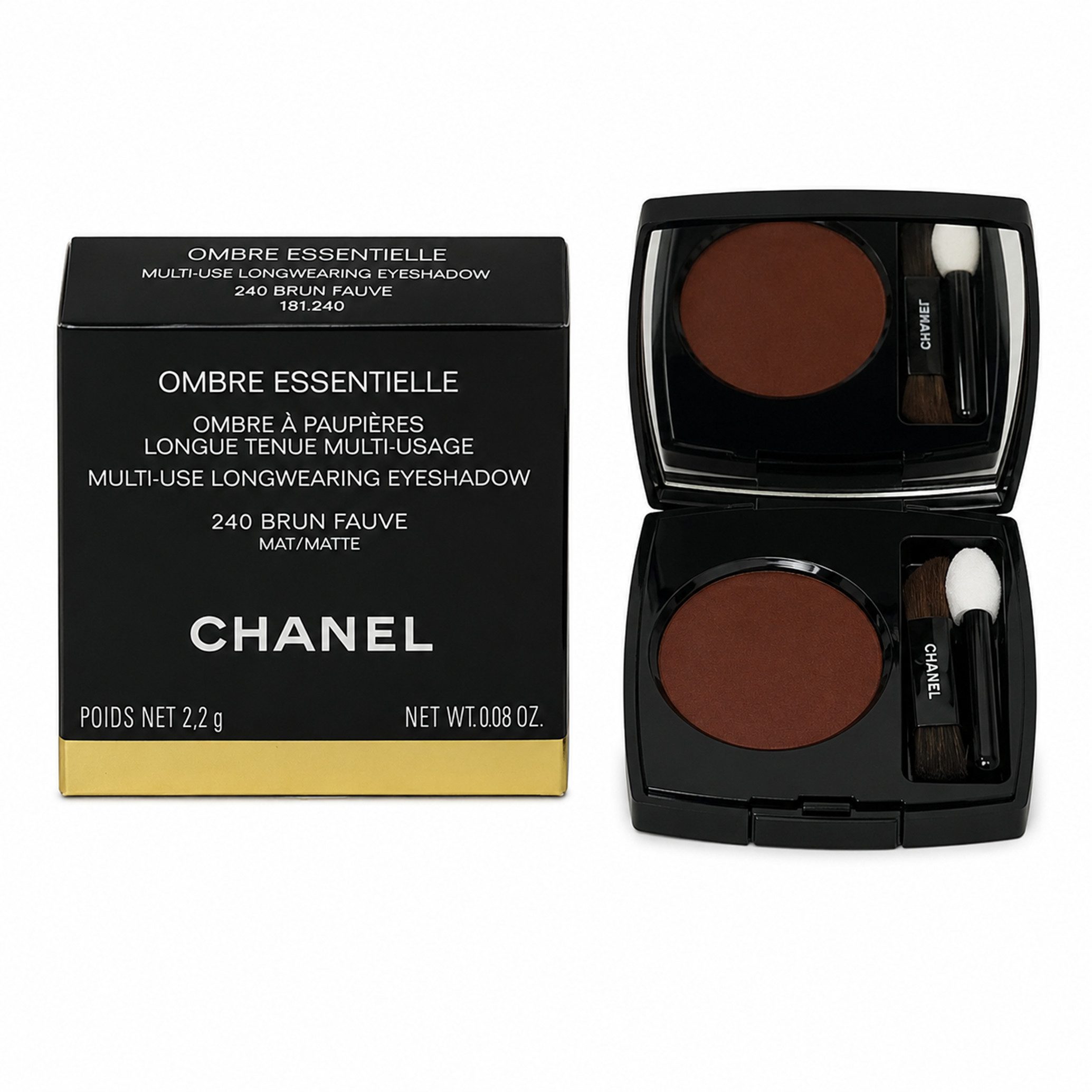Lidschatten Chanel Ombre Essentielle eyeshadow Lidschatten 240 brun fauve 2,2g