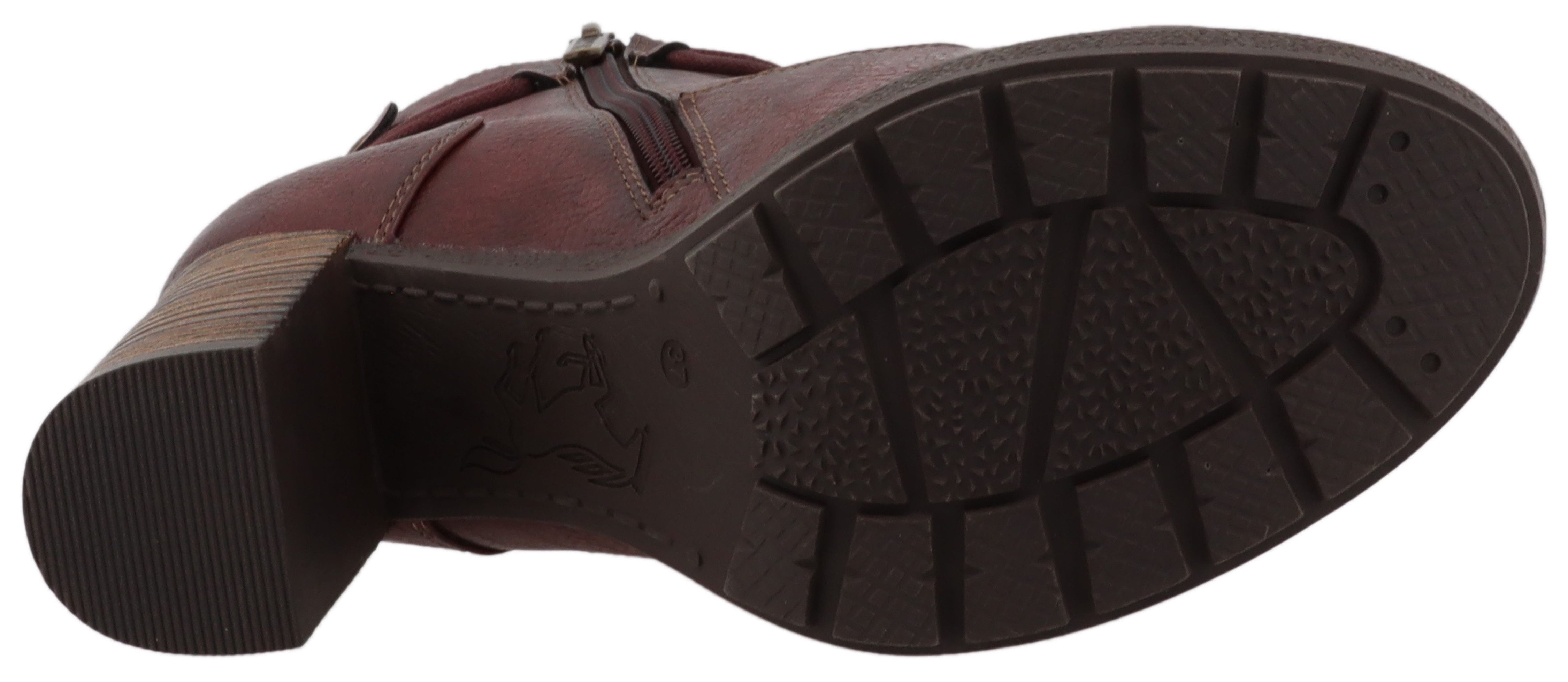 Mustang Shoes Nana Winterstiefelette Schnürstiefelette mit wärmendem Textilfutter