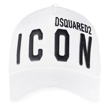 Dsquared2 Baseball Cap Dsquared2 Icon Baseballcap Basebalkappe Cult White Black Bnwt