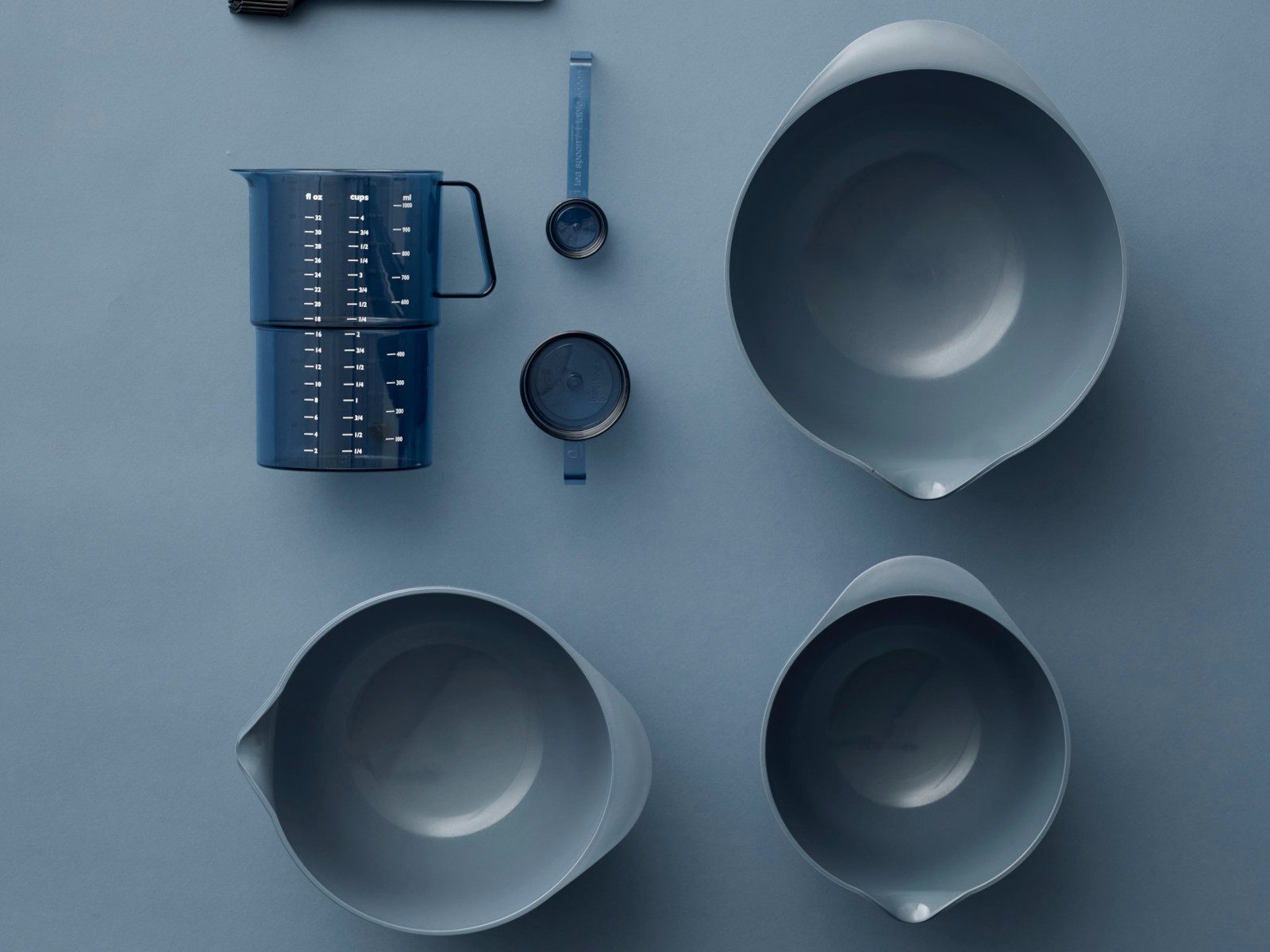 ROSTI Schüssel Margrethe Schüssel dusty blue 2l, Kunststoff, (Schüsseln & Schalen)