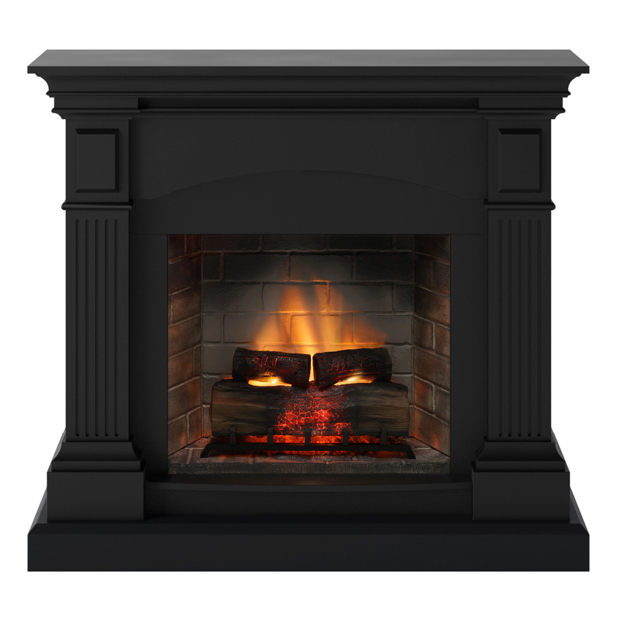 TAGU Elektrokamin TAGU Magna Elektrokamin mit PowerFlame 2 Tiefschwarz