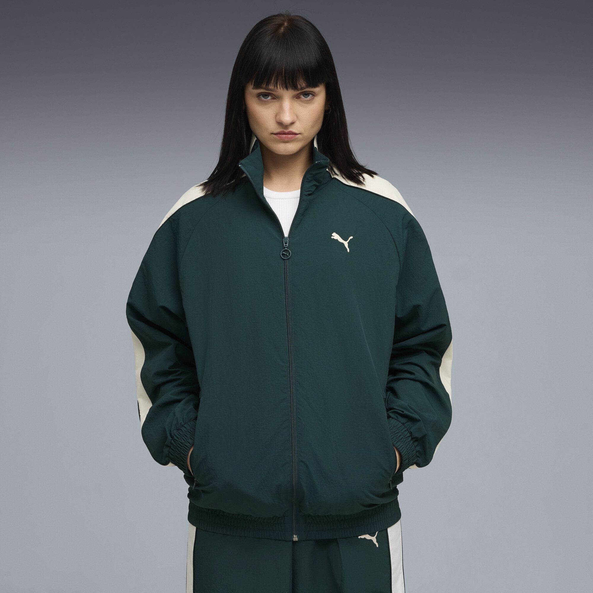 PUMA Trainingsjacke T7 Oversized Trainingsjacke Erwachsene günstig online kaufen
