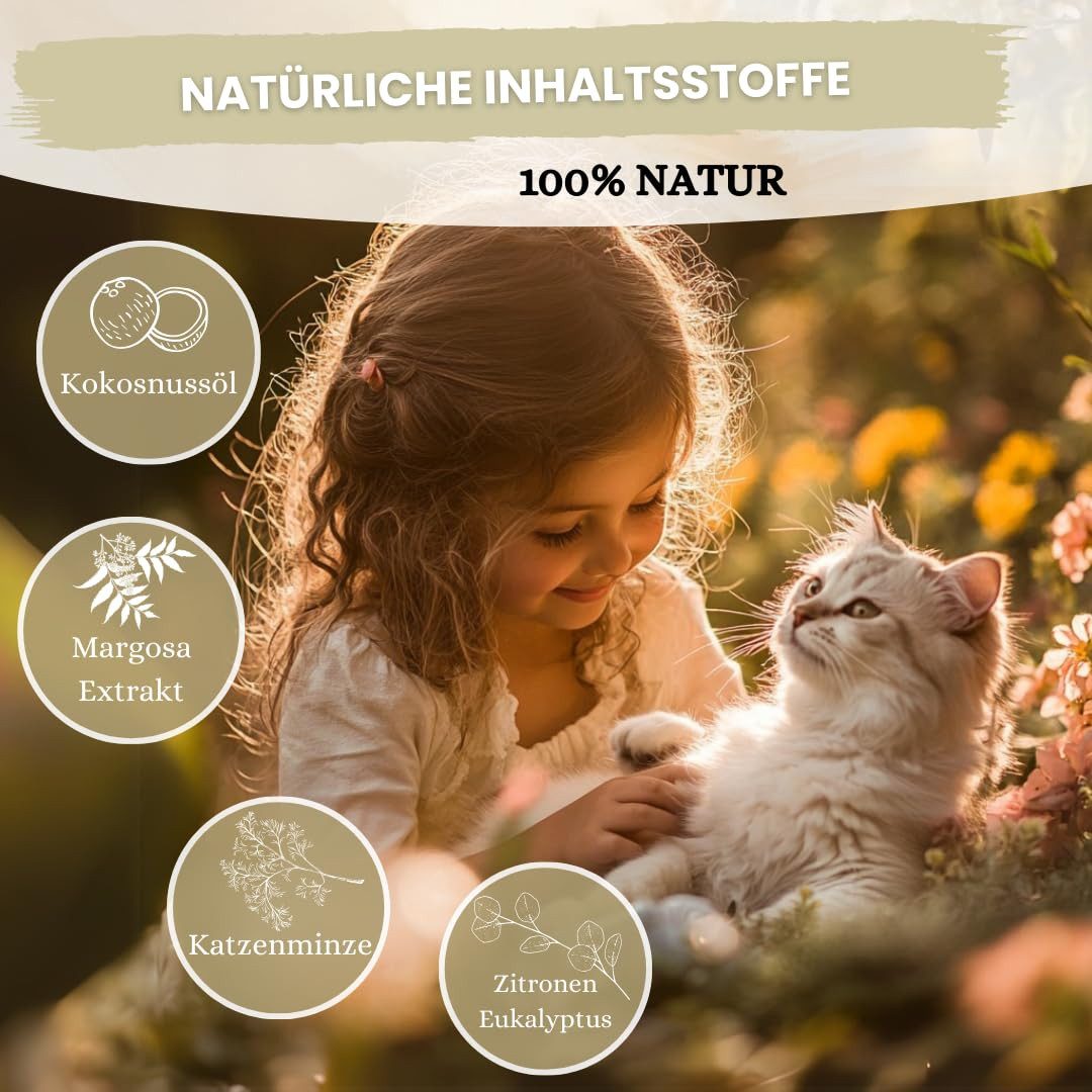 Animalea Zeckenschutzmittel Animalea® Spot On Zeckenschutz für Katzen [6 x Pipetten], 6-St.