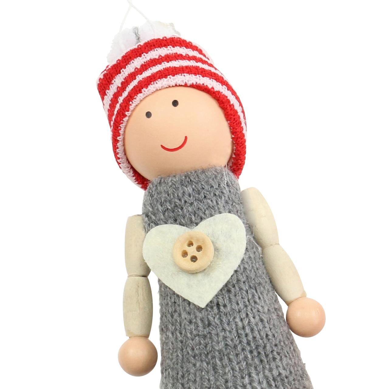 Florists Products Weihnachtsmann Weihnachtsdeko Figuren Set 6 Stk - Schneemann & Menschen