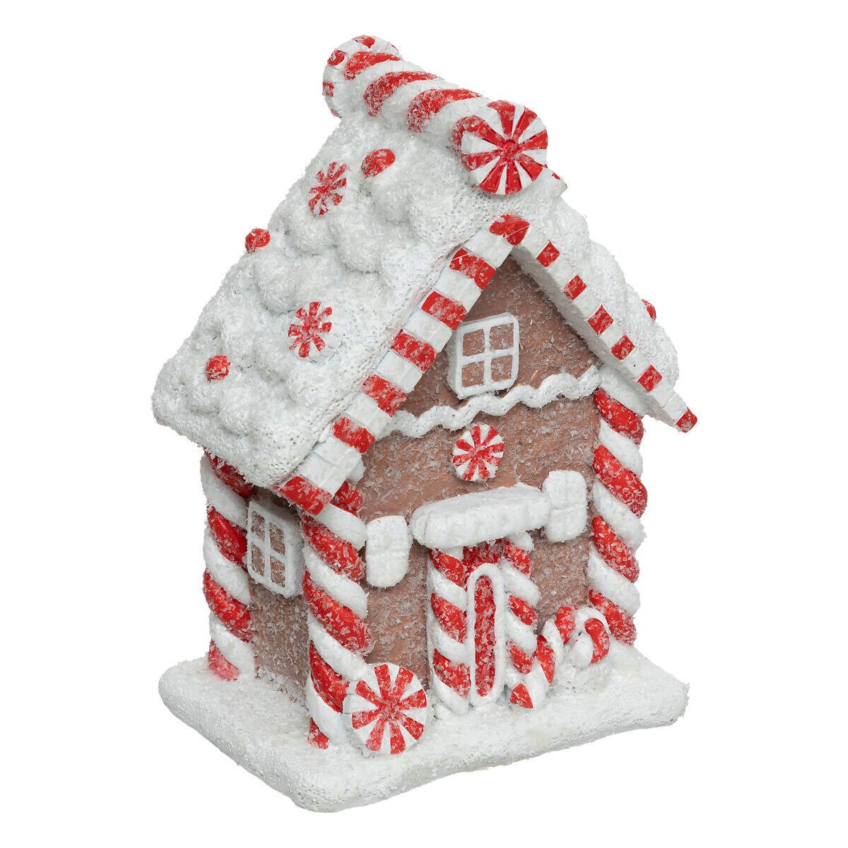 Weihnachtsfigur Lebkuchenhaus, H. 15 cm