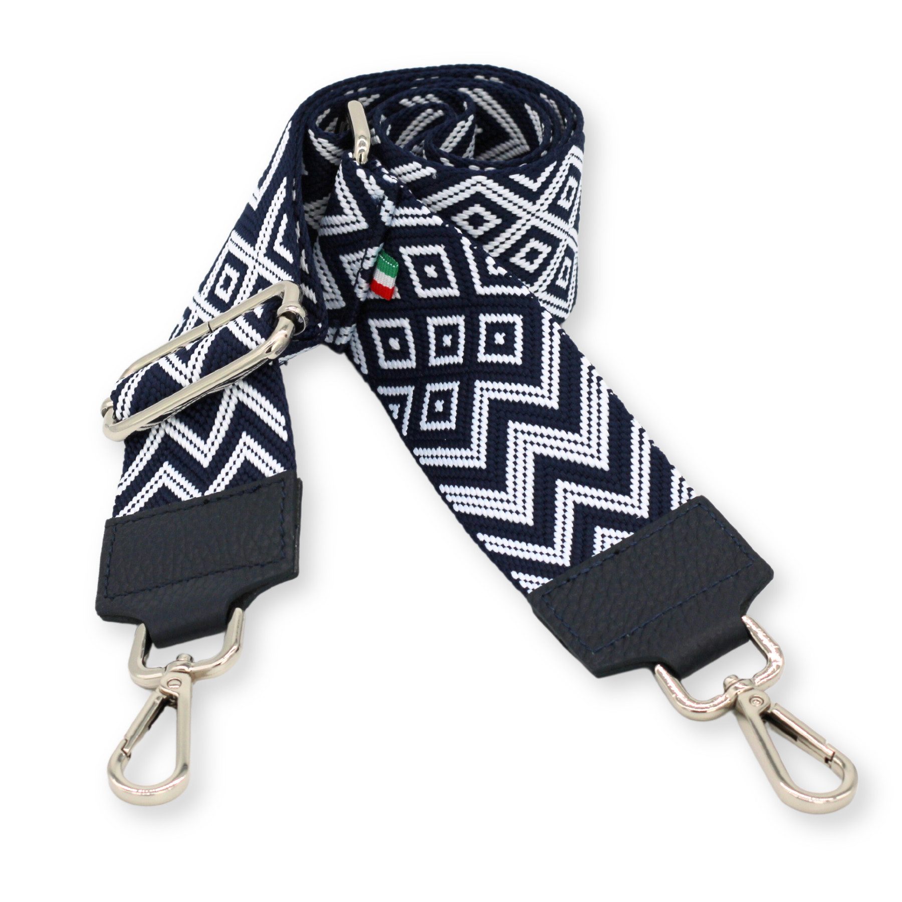 BRISE TASCHE Schulterriemen Taschengurt für Damen & Herren, 5cm Breiter Verstellbarer Schultergurt Verstellbar 80cm-130cm, hergestellt in Italien