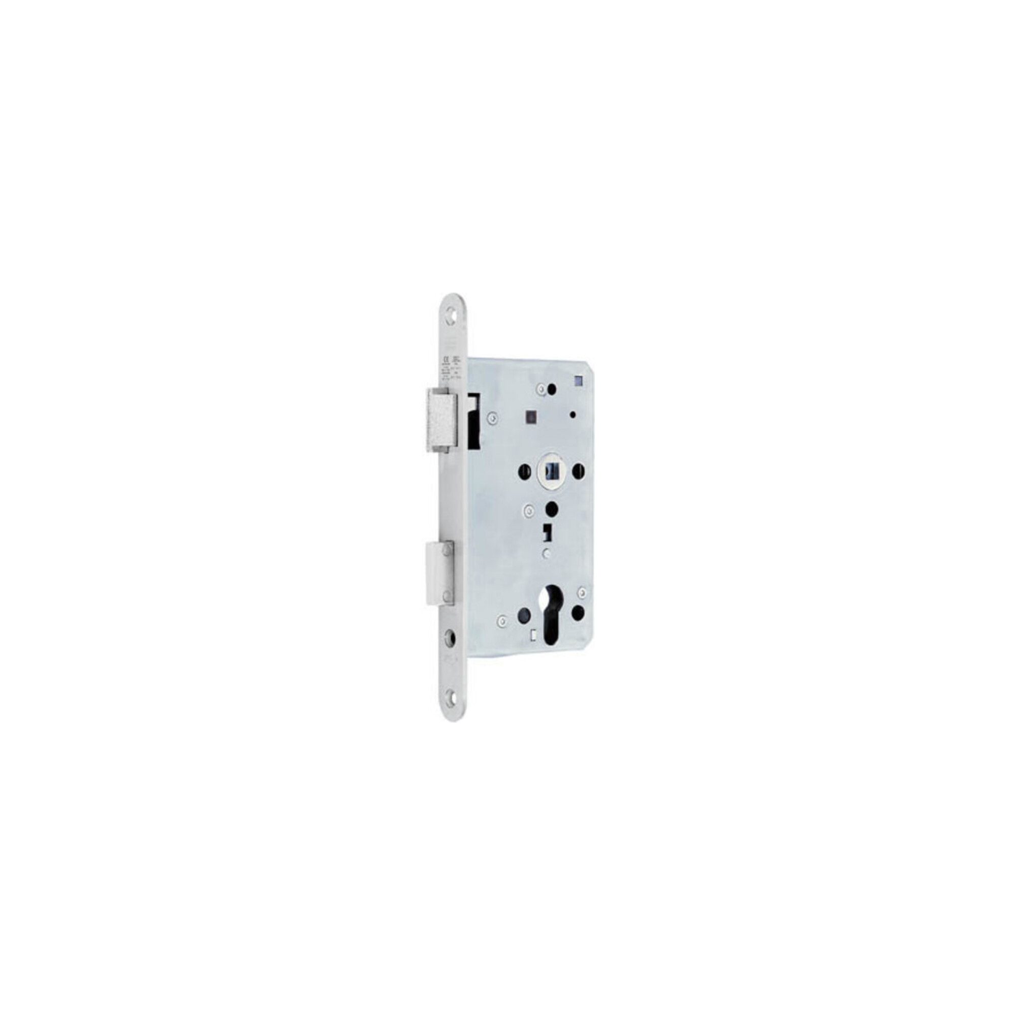 BKS Profilzylinder Panik-Einsteckschloss 2320 Fkt.B rd 24/65/72/9mm DIN L/R VA BKS