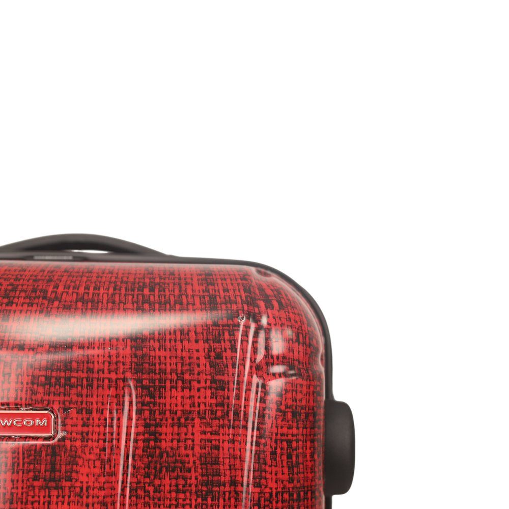 Digitalwaage, integrierter rot Gepäck, TSA-Schloss NEWCOM mit leicht,24 Zoll, Reisetasche