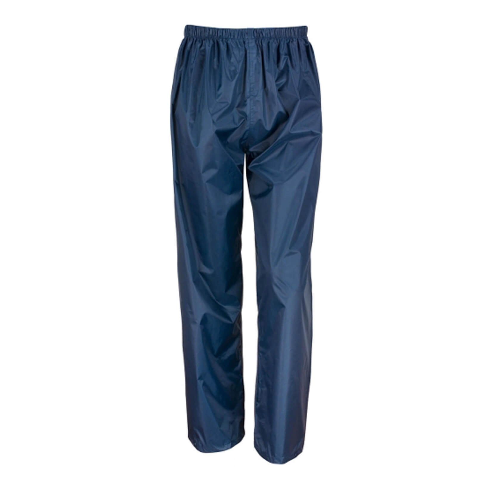 tomBrook Regenhose Unisex Regenhose unifarben - Leichte Regenbundhose für Erwachsene navy