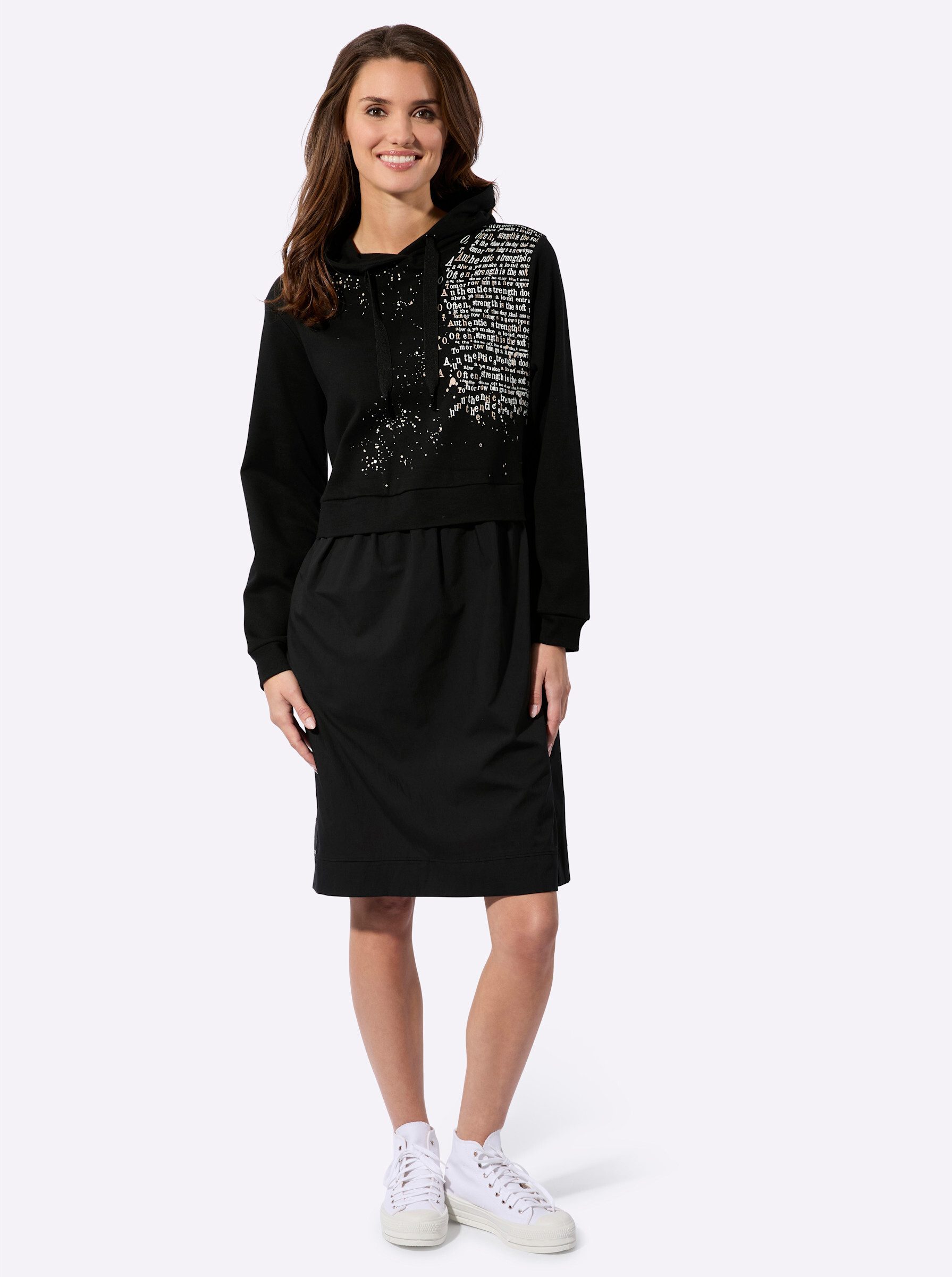 Witt Etuikleid Kleid Langarm
