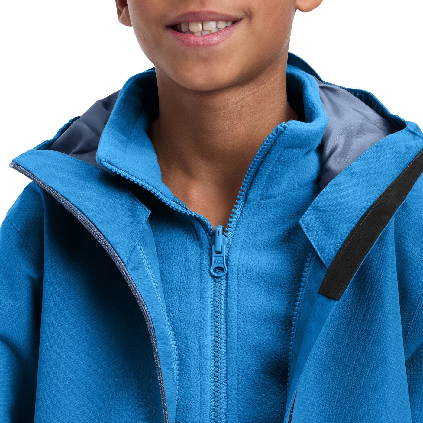 McKINLEY Doppeljacke Ju.-Doppel-Jacke Justin 3:1 II B MELANGE/BLACK