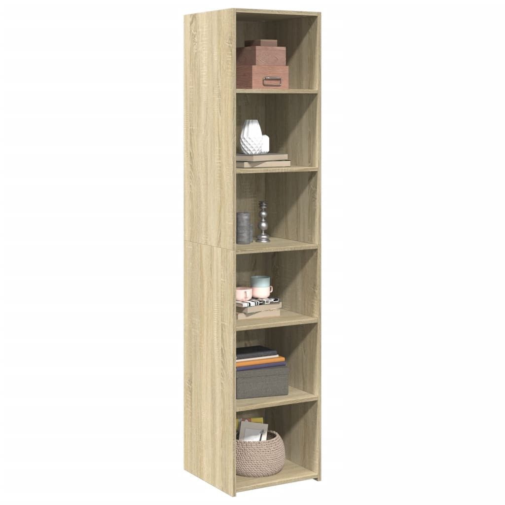 vidaXL Highboard Highboard Sonoma-Eiche 40x41x185 cm Holzwerkstoff (1 St) günstig online kaufen