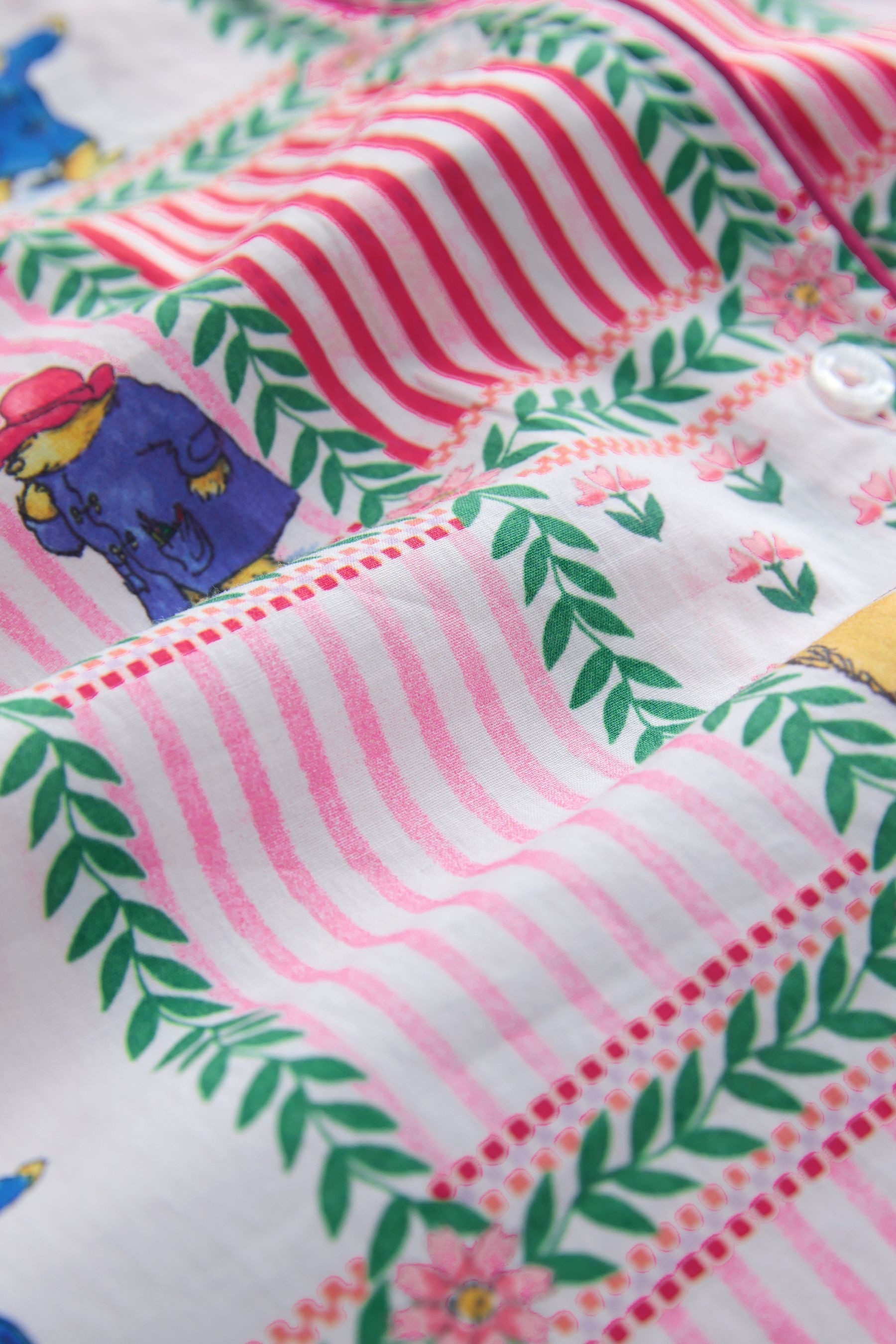 Cath Kidston Pyjama Cath Kidston Kurzarm-Schlafanzug, Paddington (2 tlg)