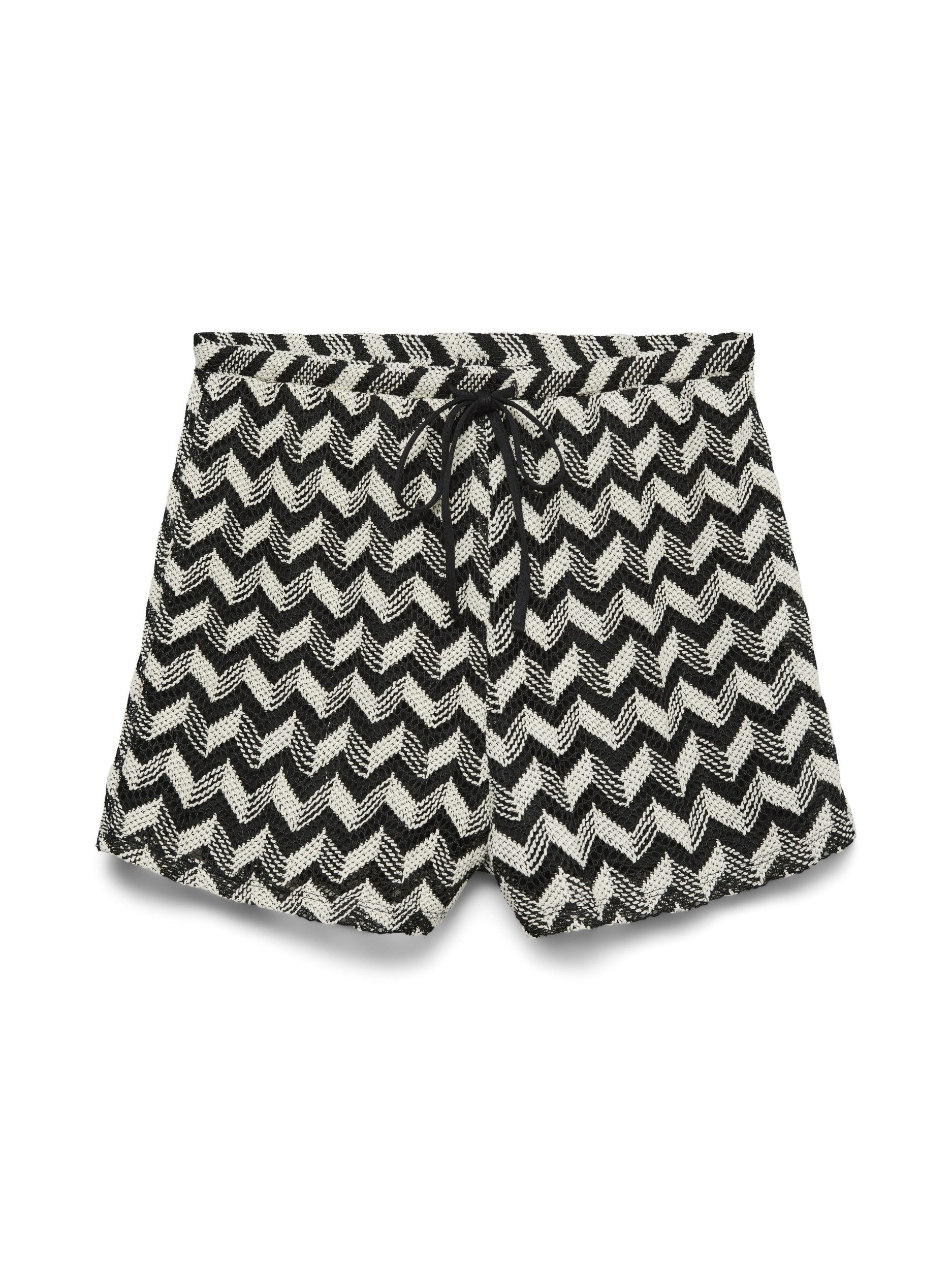 Vero Moda Shorts VMTIKKA HW SHORTS JRS, Black/Birch blend