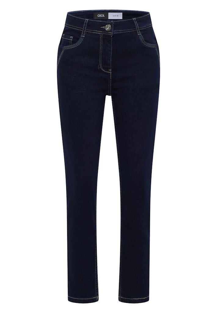 CECIL Bequeme Jeans Cecil / Da.Jeans / Style Scarlett Rinsed günstig online kaufen