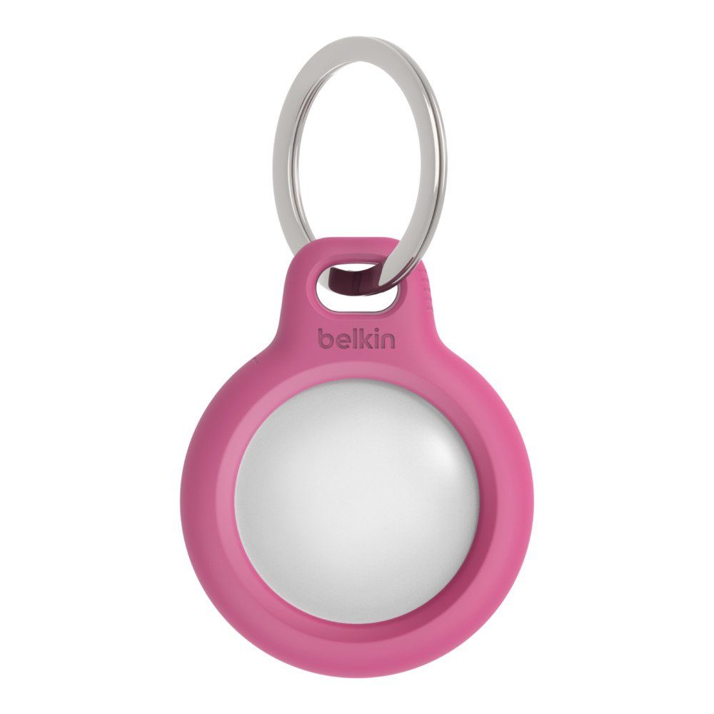 Belkin Schlüsselanhänger Secure Holder Schlüsselanhänger für Apple AirTag (1-tlg) pink