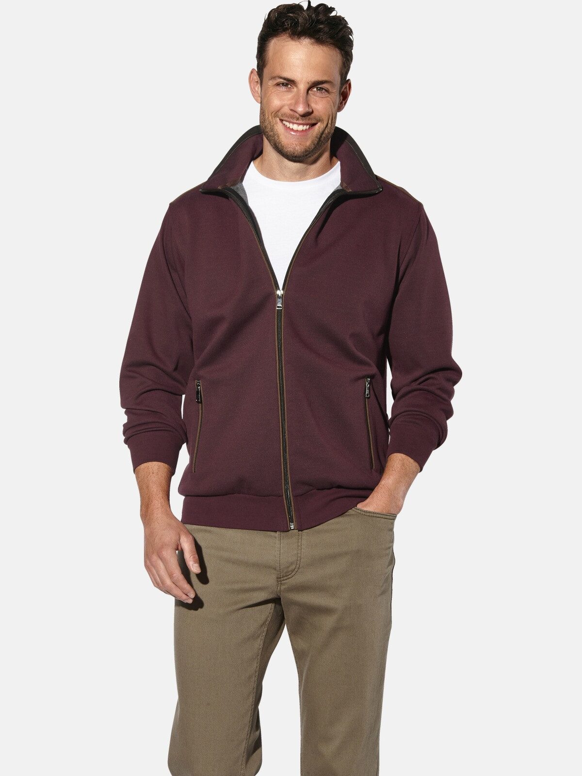 Babista Sweatjacke DEOLEZZI mit Kontrast-Reißverschlüssen günstig online kaufen