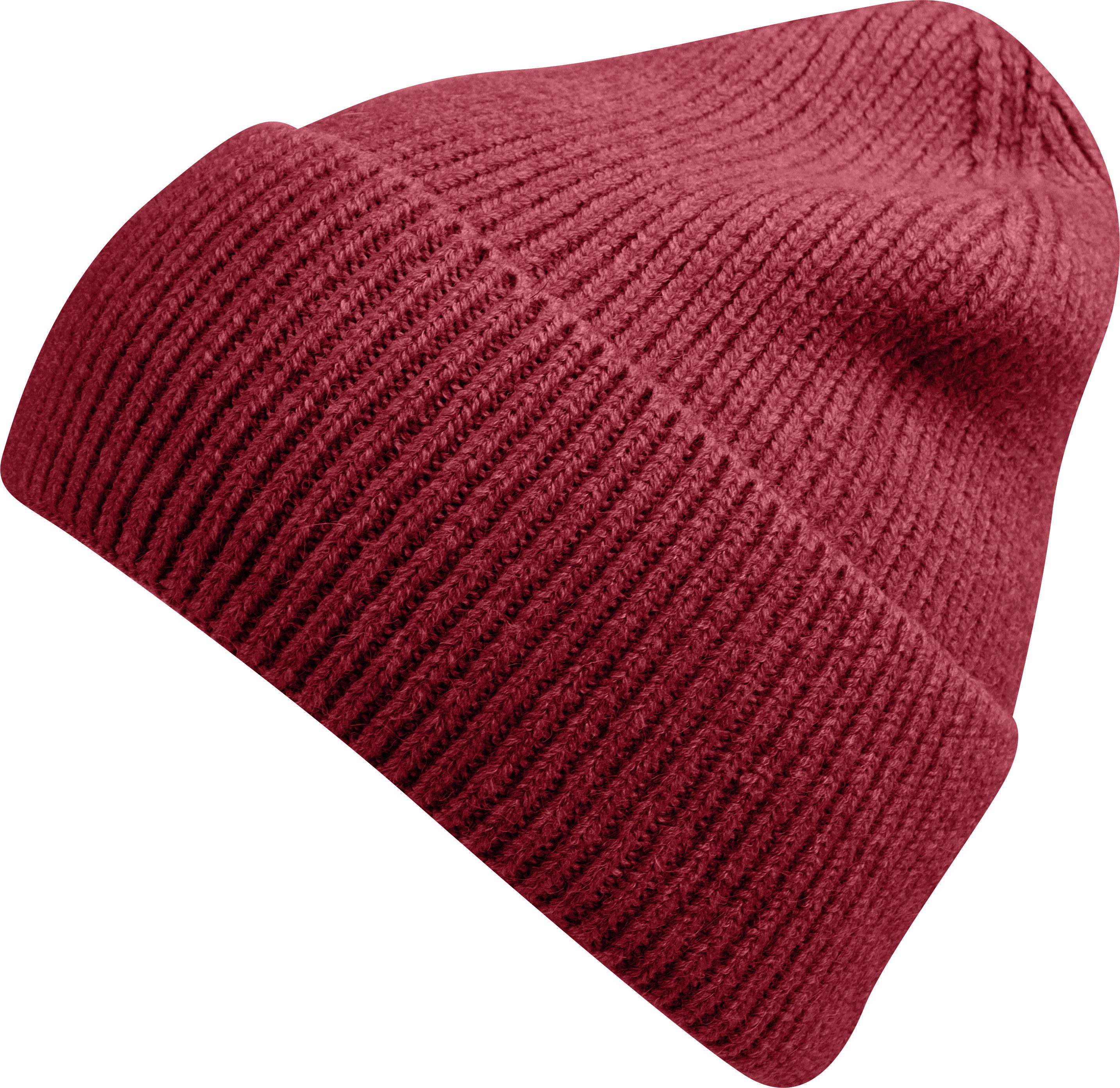 Capelli New York Beanie Rippstrick, Wollanteil, wärmend