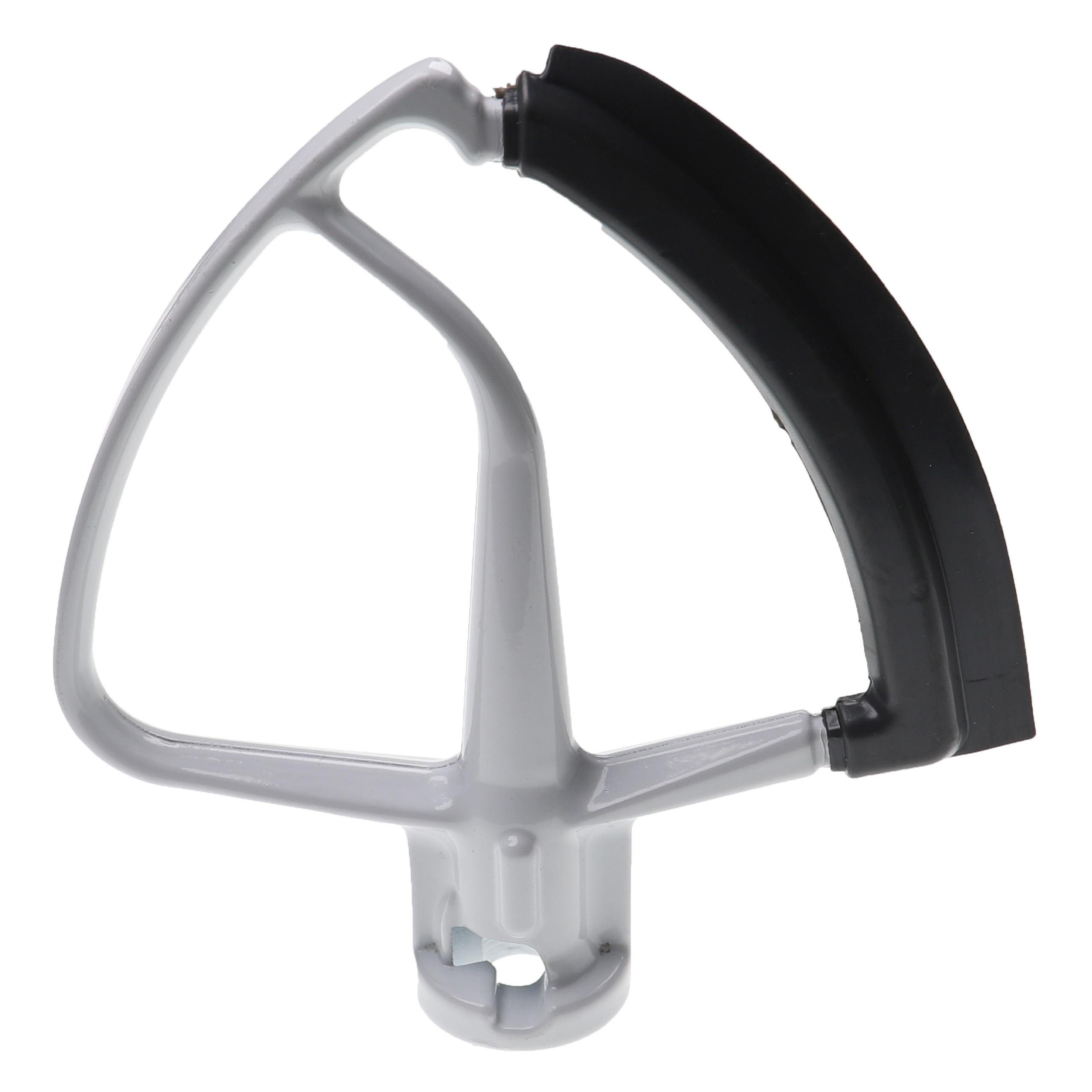vhbw Flachrührer Ersatz für KitchenAid 5KFE5T für Küchenmaschine, Zubehör für Küchenmaschine KitchenAid 5KFE5T, Mit flexibler Gummilippe