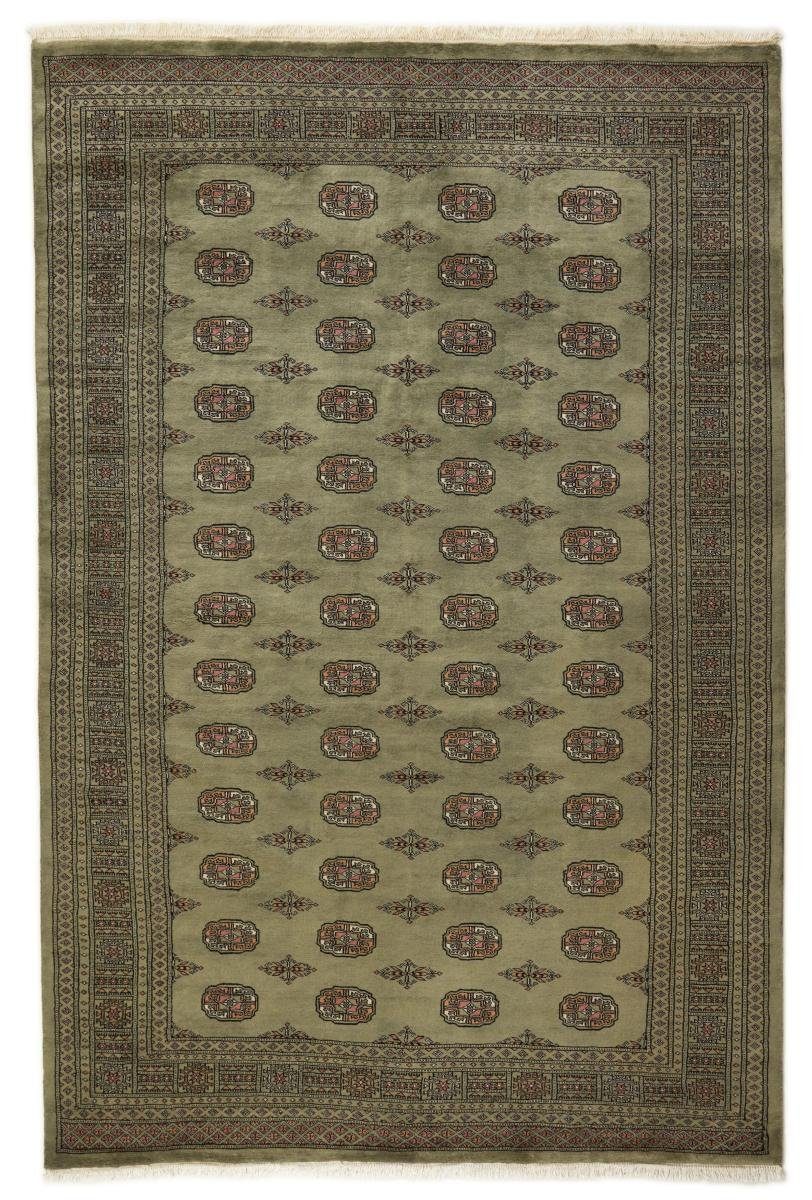 Orientteppich 3ply mm Buchara Orientteppich, Nain 8 rechteckig, Höhe: Pakistan 203x303 Trading, Handgeknüpfter