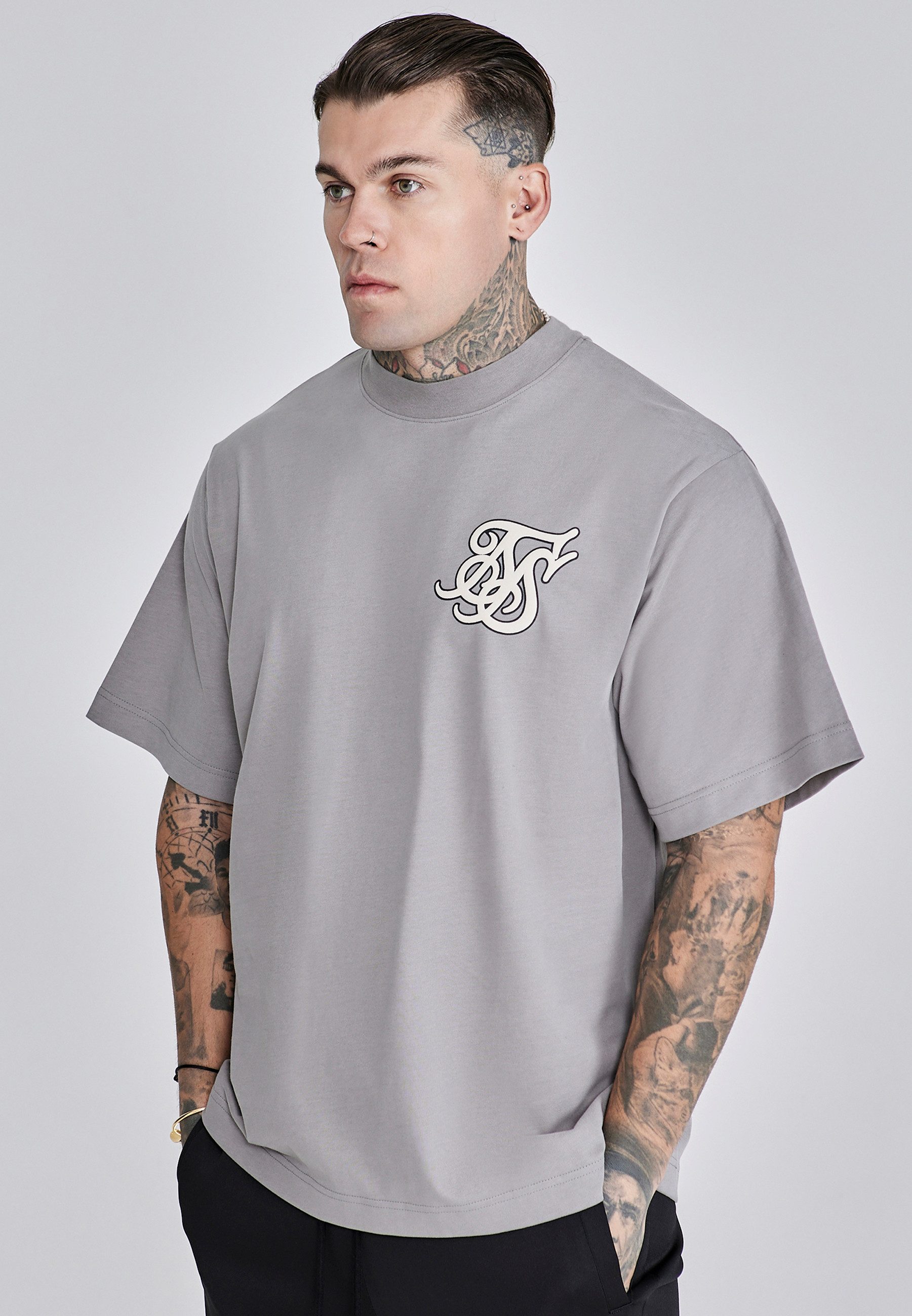 Siksilk T-Shirt SikSilk Herren Oversized T-Shirt günstig online kaufen