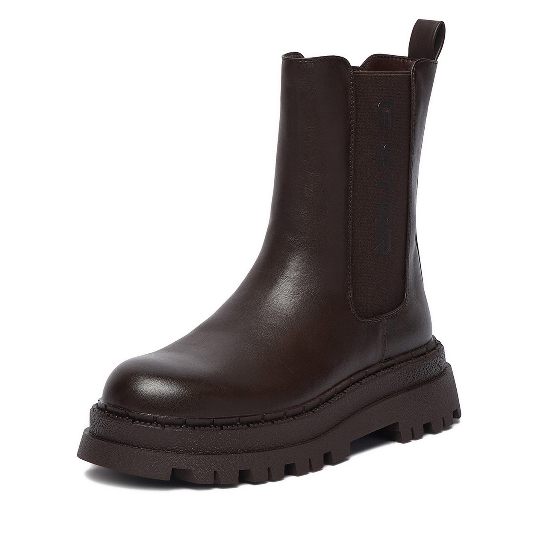 G-STAR G Star Raw Damen Chelsea Boots 5907964555681 Braun Chelseaboots – Bild 3 von 5
