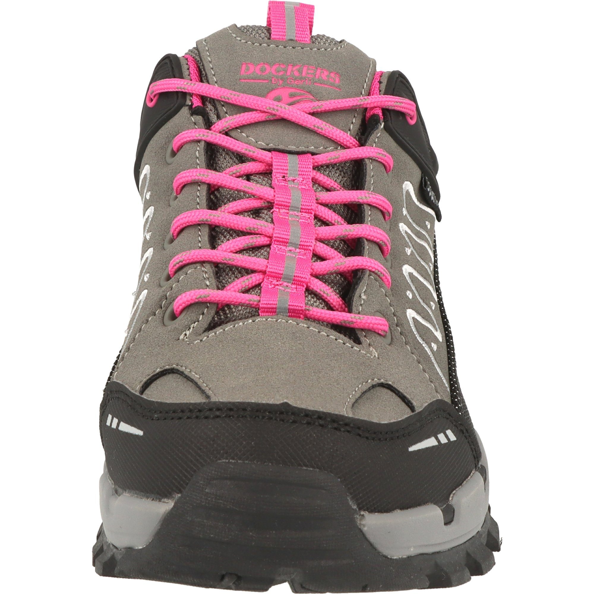 Schuhe Wasserdicht Grau/Pink by Gerli Trekking 49LC202 Trekkingschuh Dockers Damen Wander