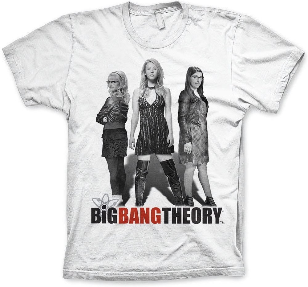 The Big Bang Theory T-Shirt Girl Power Big Tall T-Shirt