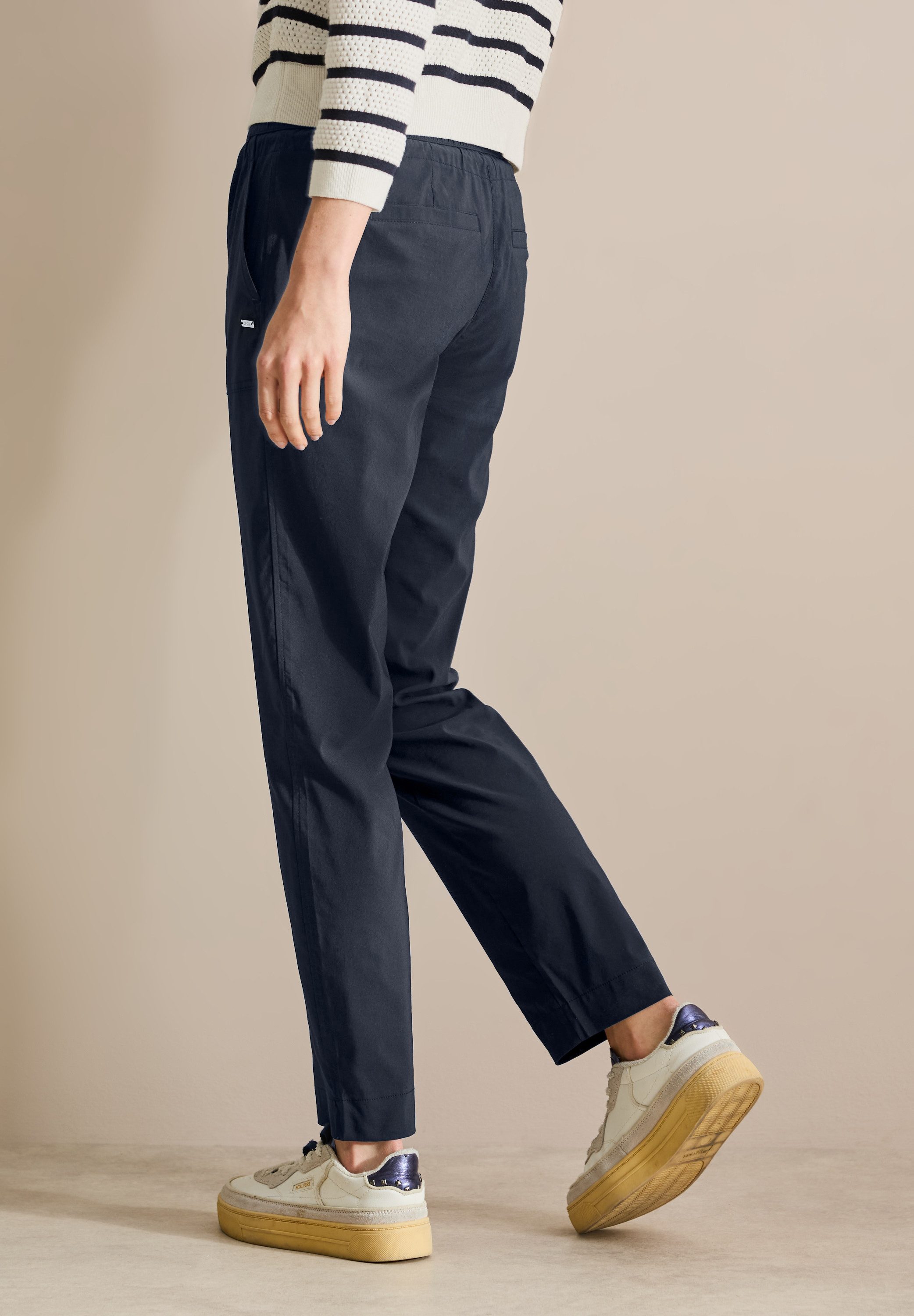 Cecil Stoffhose, Middle Waist günstig online kaufen