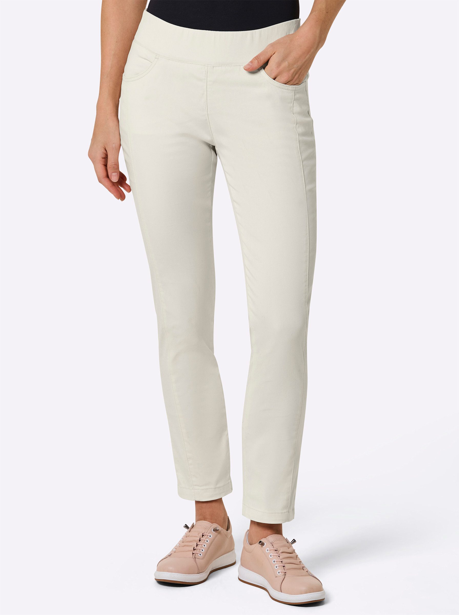 creation L Bequeme Jeans Baumwoll-Lyocell-Jeans komfortabel