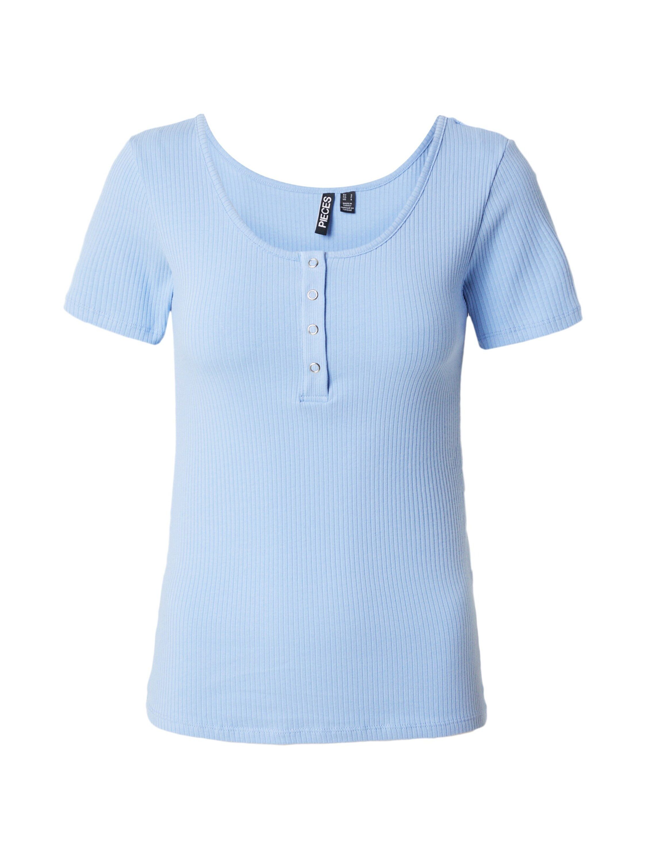 pieces T-Shirt KITTE (1-tlg) Plain/ohne Details