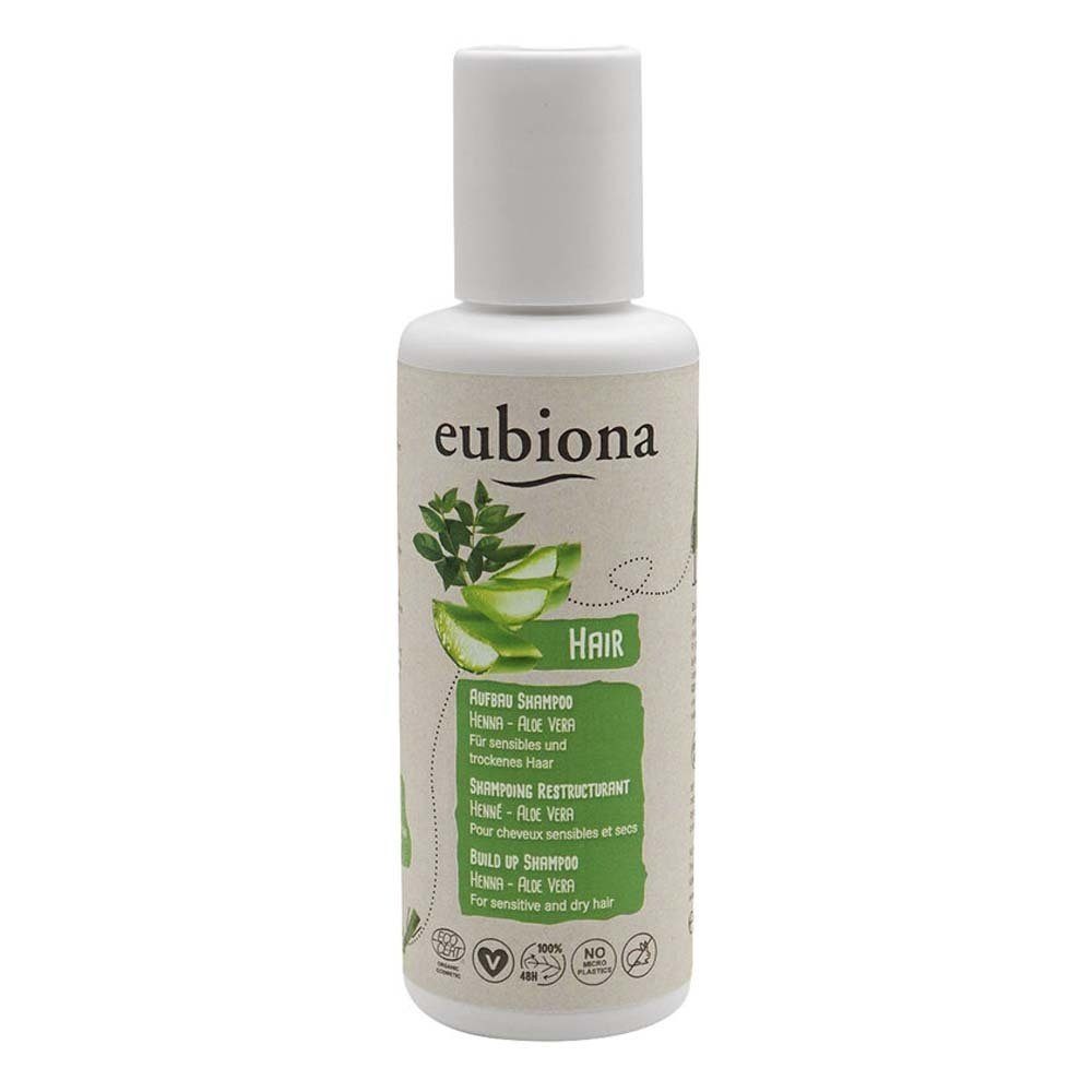 eubiona Haarshampoo Henna-Aloe Aufbau-Shampoo - 200ml Vera